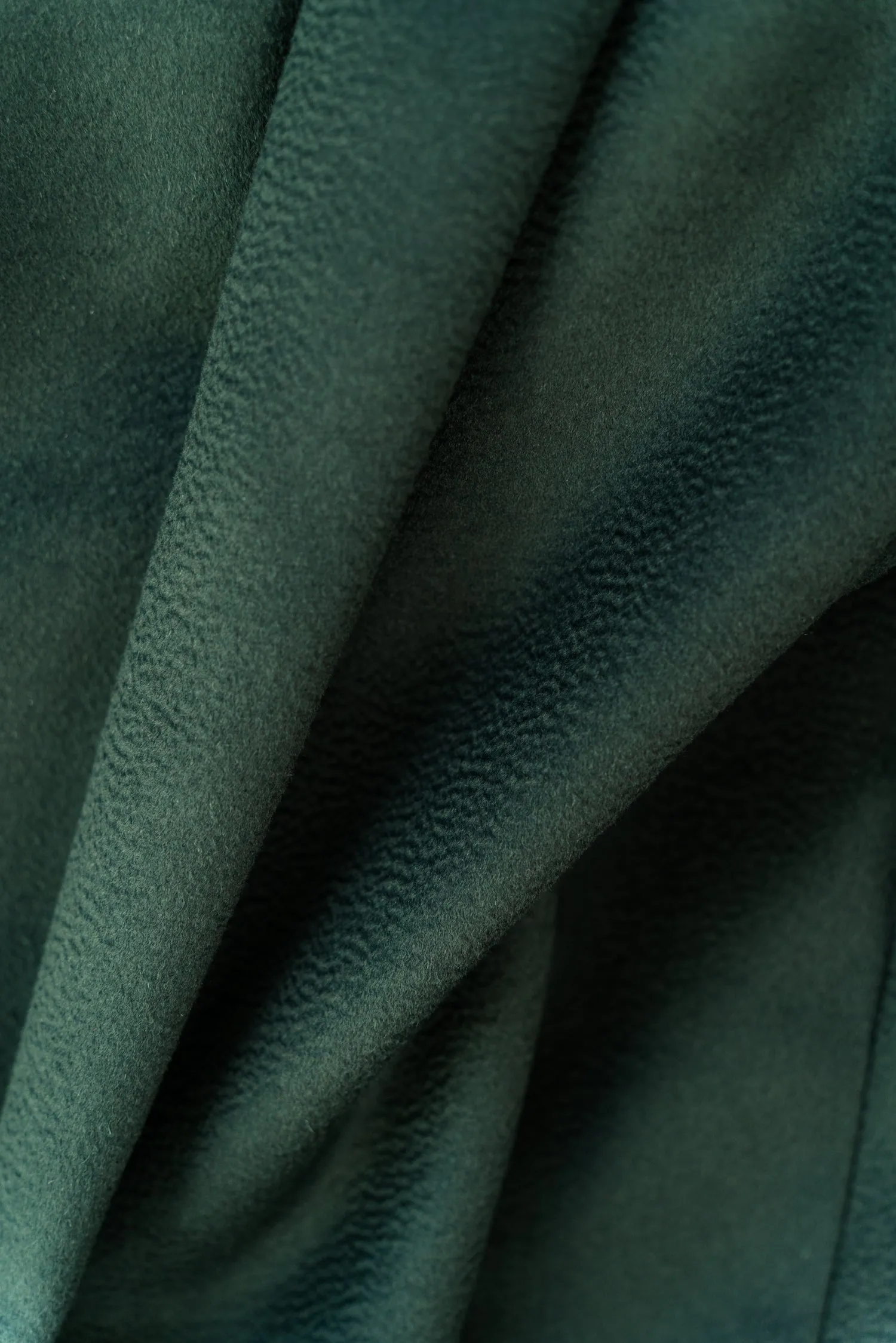 LIMONIUM GREEN WOOL LIGHTWEIGHT COAT