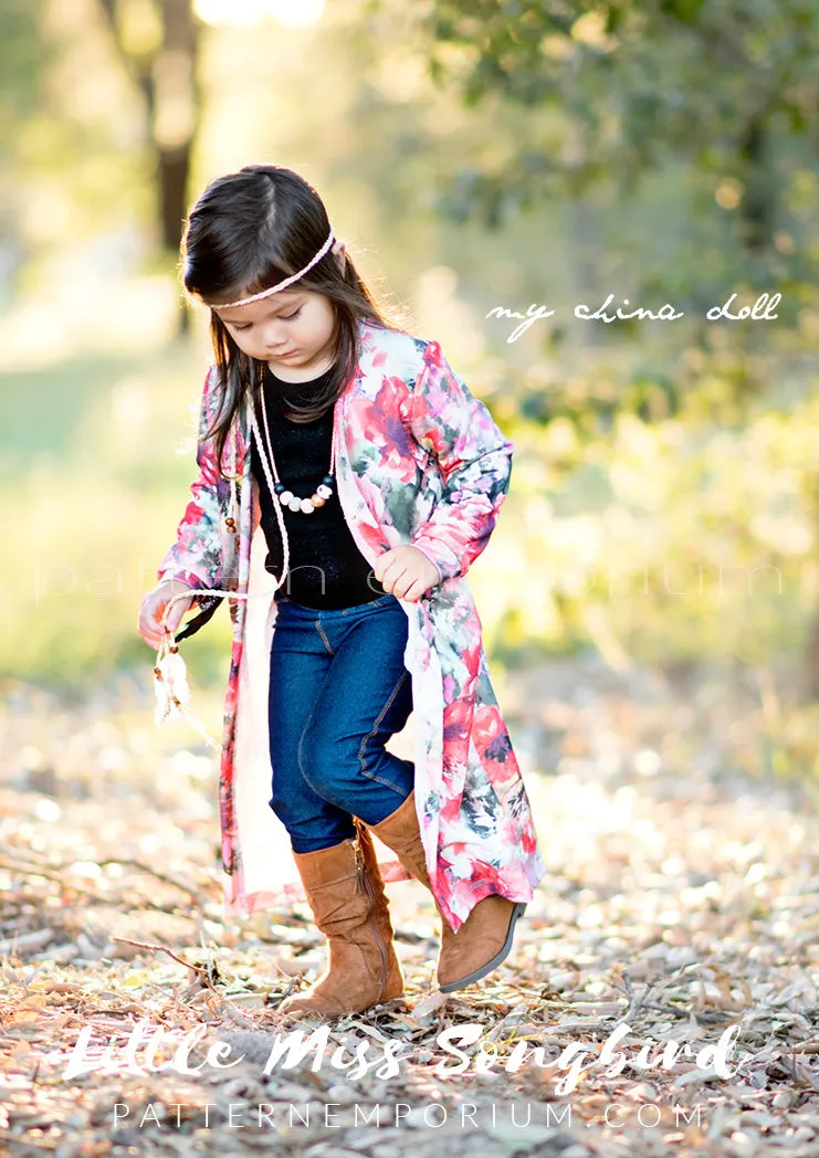 Little Miss Songbird Duster & Cardi