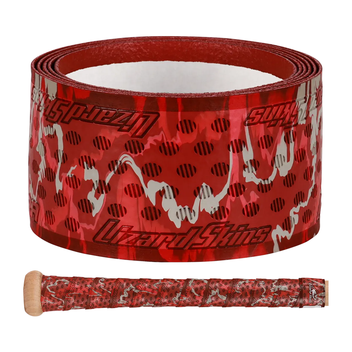 Lizard Skins DSP Ultra Bat Grip - Scarlet Camo