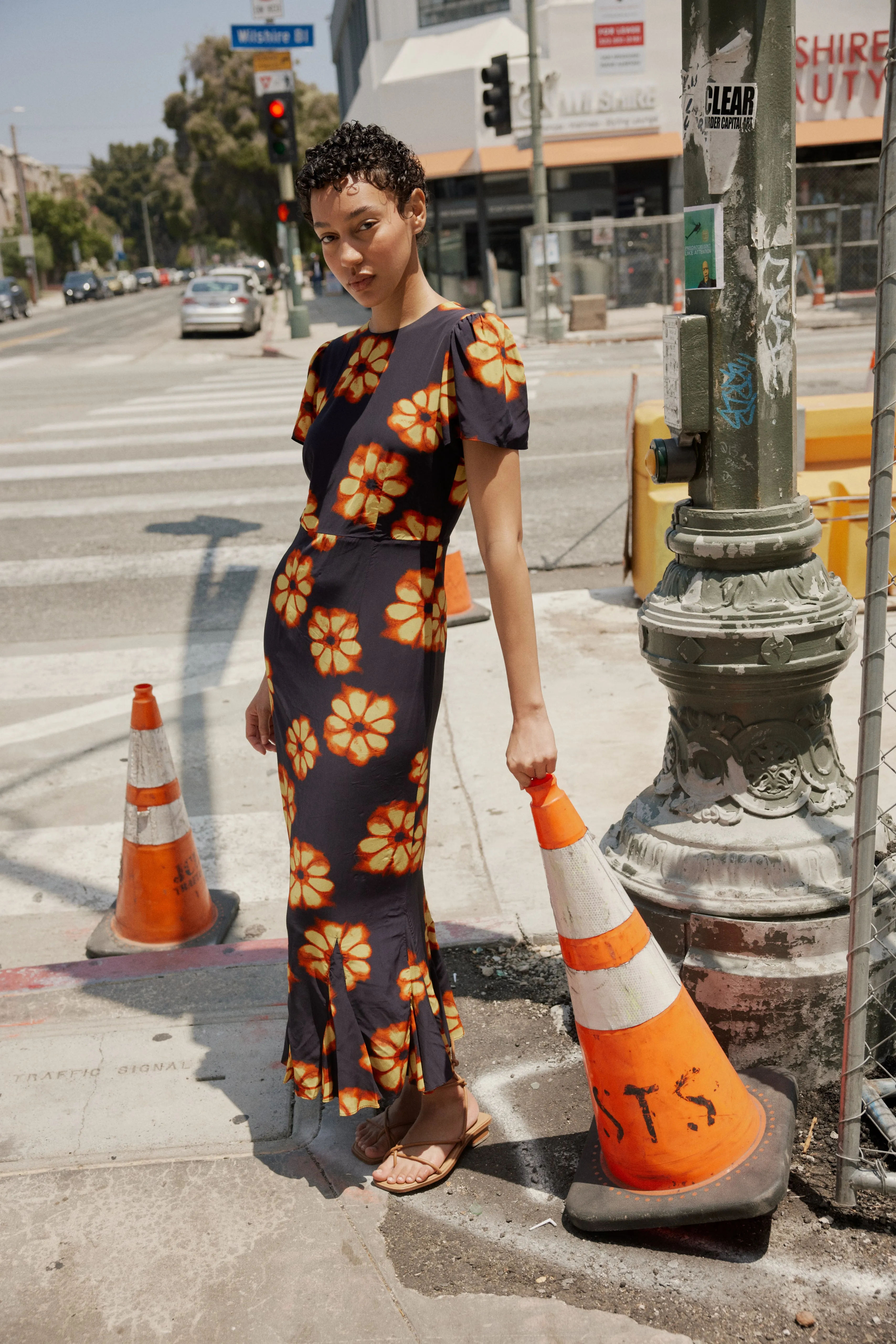 Lulani Dress | Black Bombay Bloom