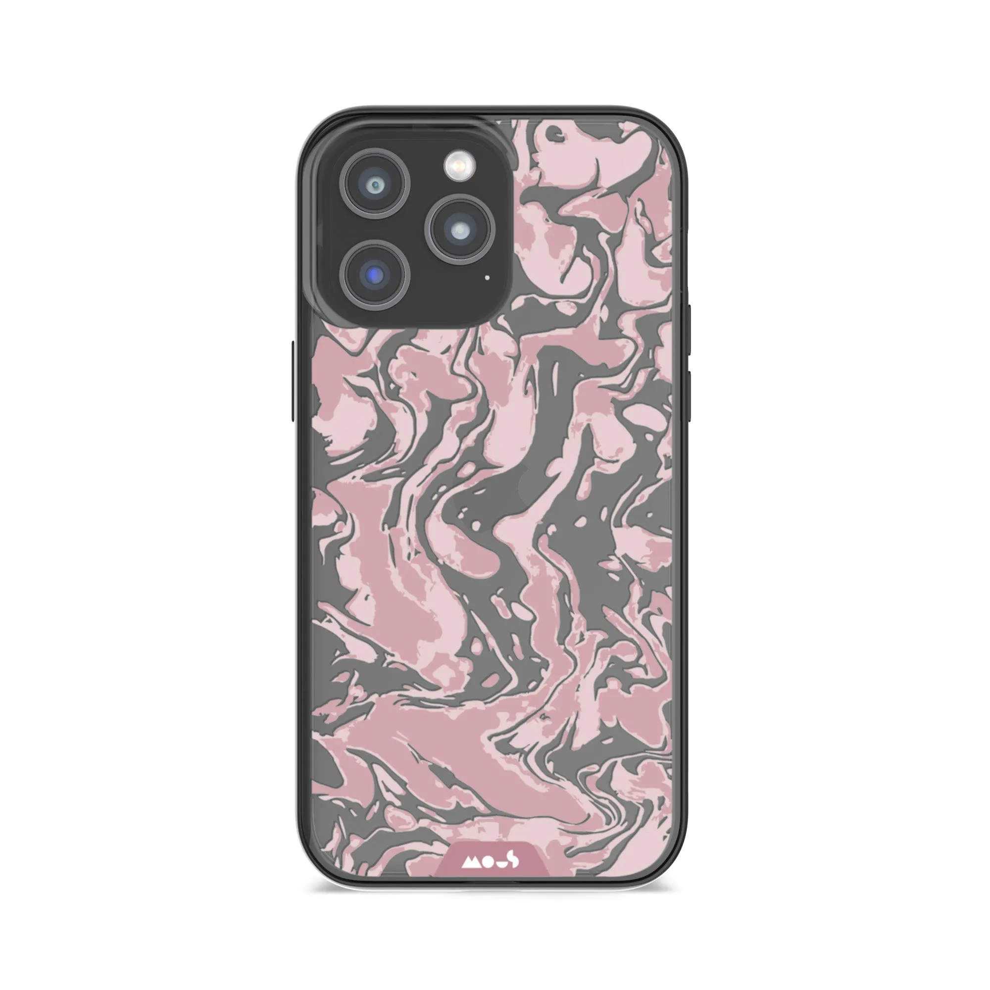 Marbled Dusky Pink Printed Phone Case - Clarity