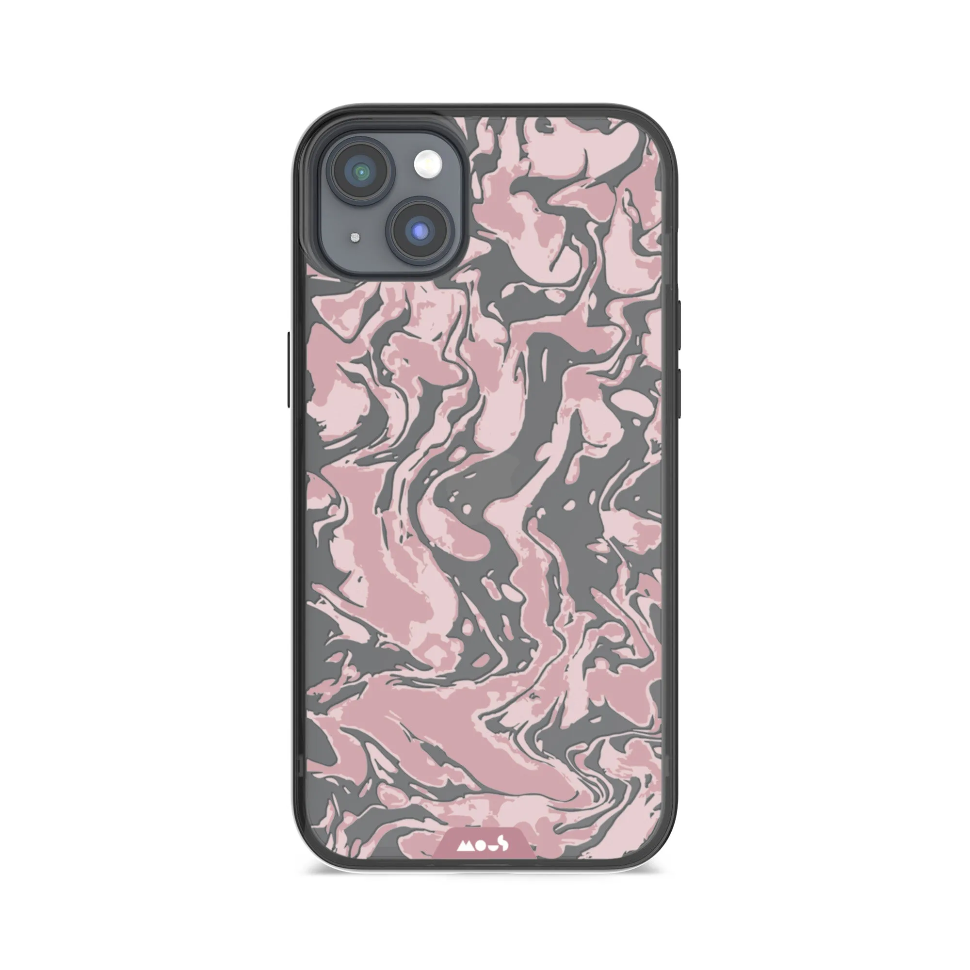 Marbled Dusky Pink Printed Phone Case - Clarity