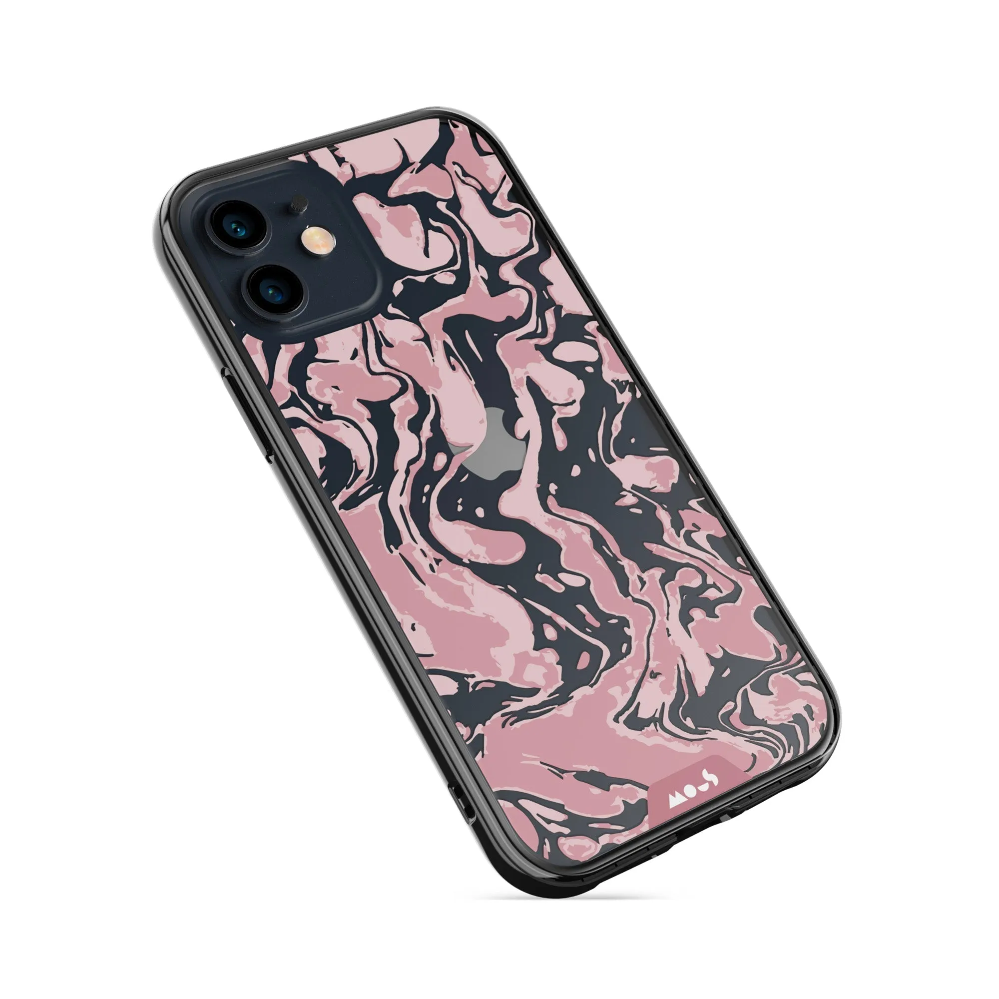 Marbled Dusky Pink Printed Phone Case - Clarity