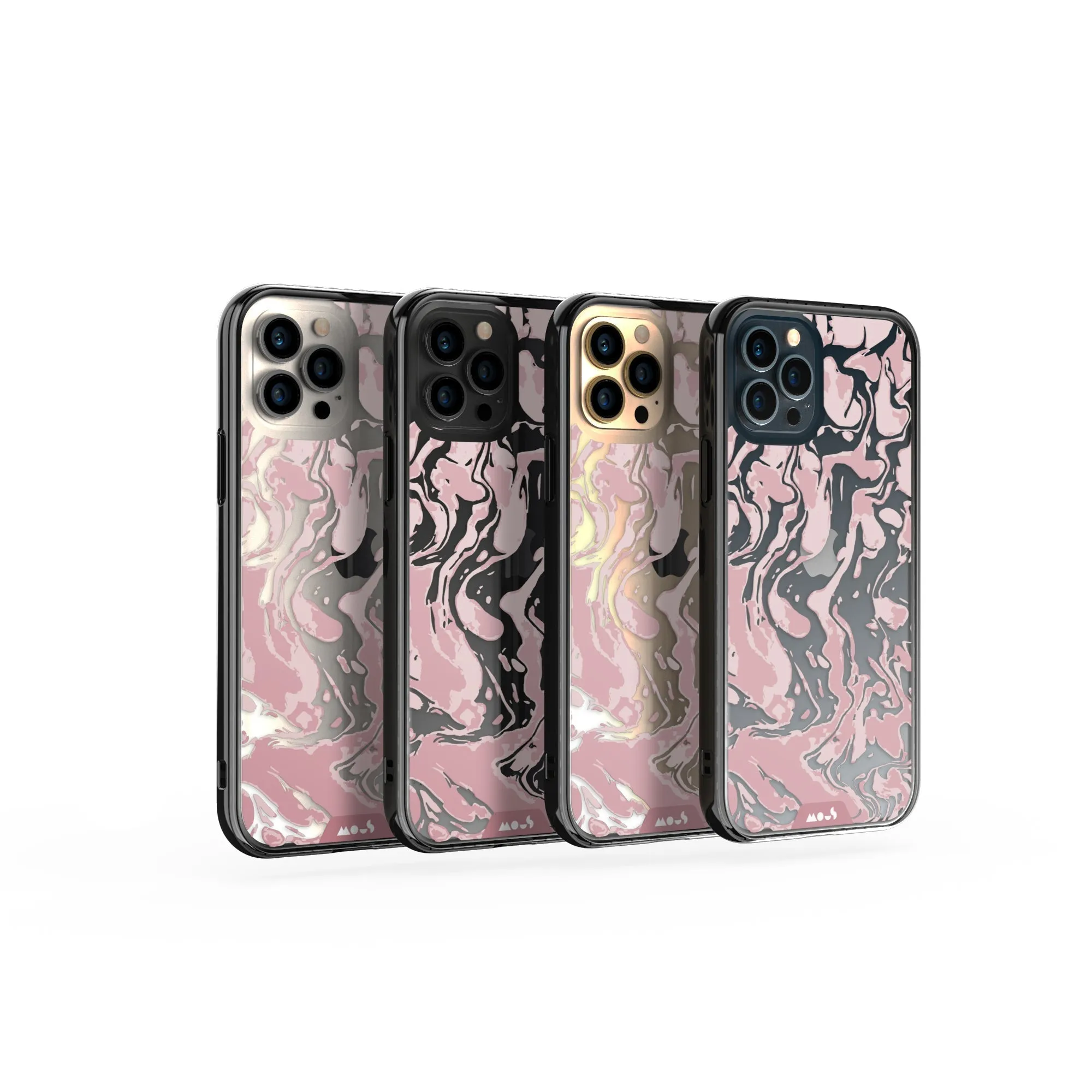 Marbled Dusky Pink Printed Phone Case - Clarity