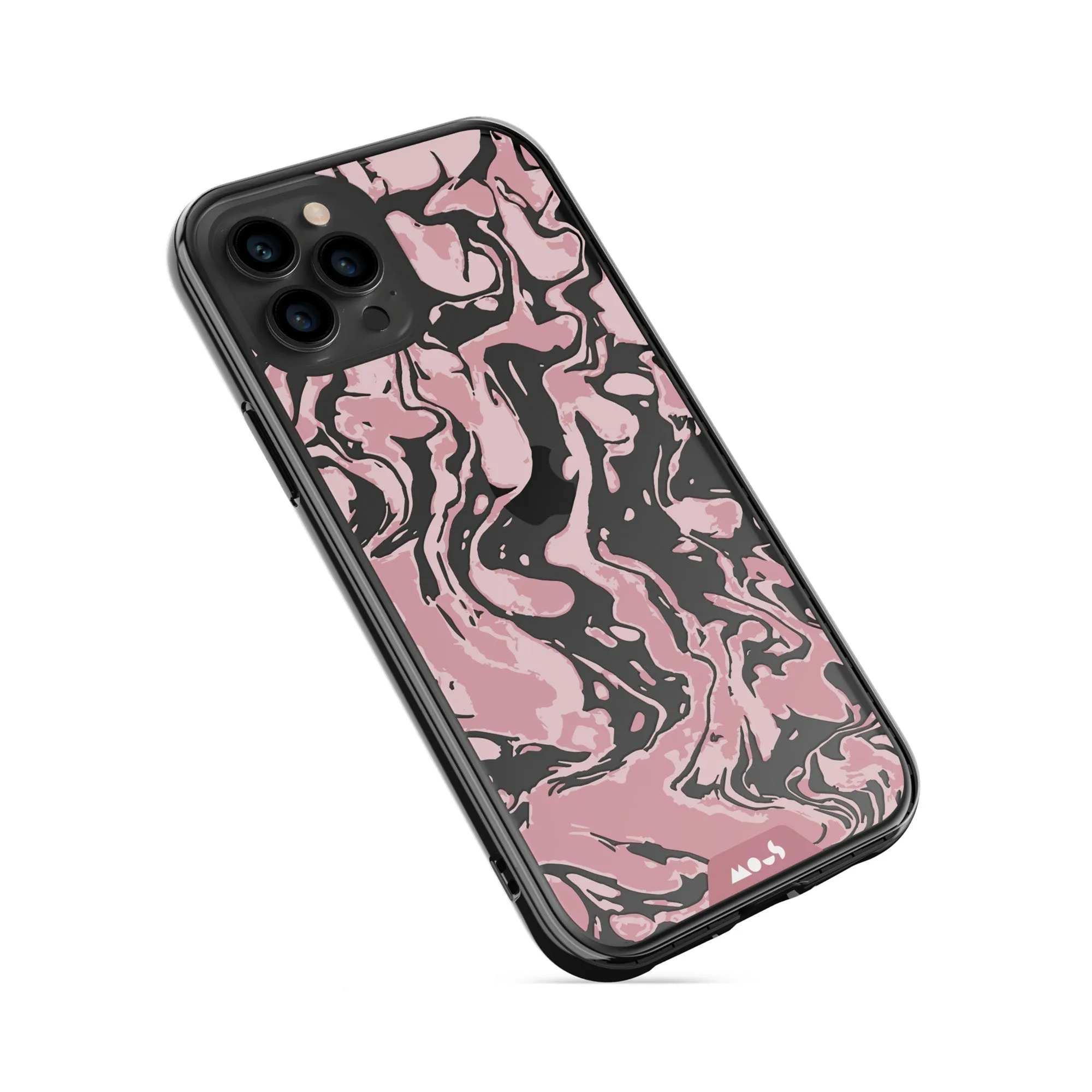 Marbled Dusky Pink Printed Phone Case - Clarity