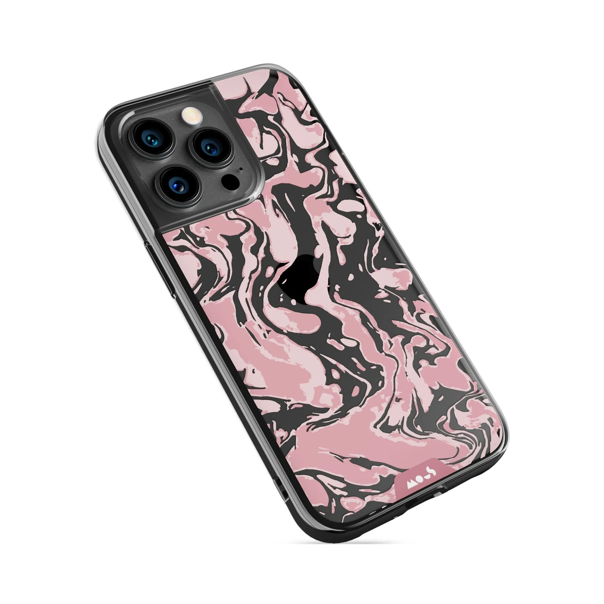 Marbled Dusky Pink Printed Phone Case - Clarity