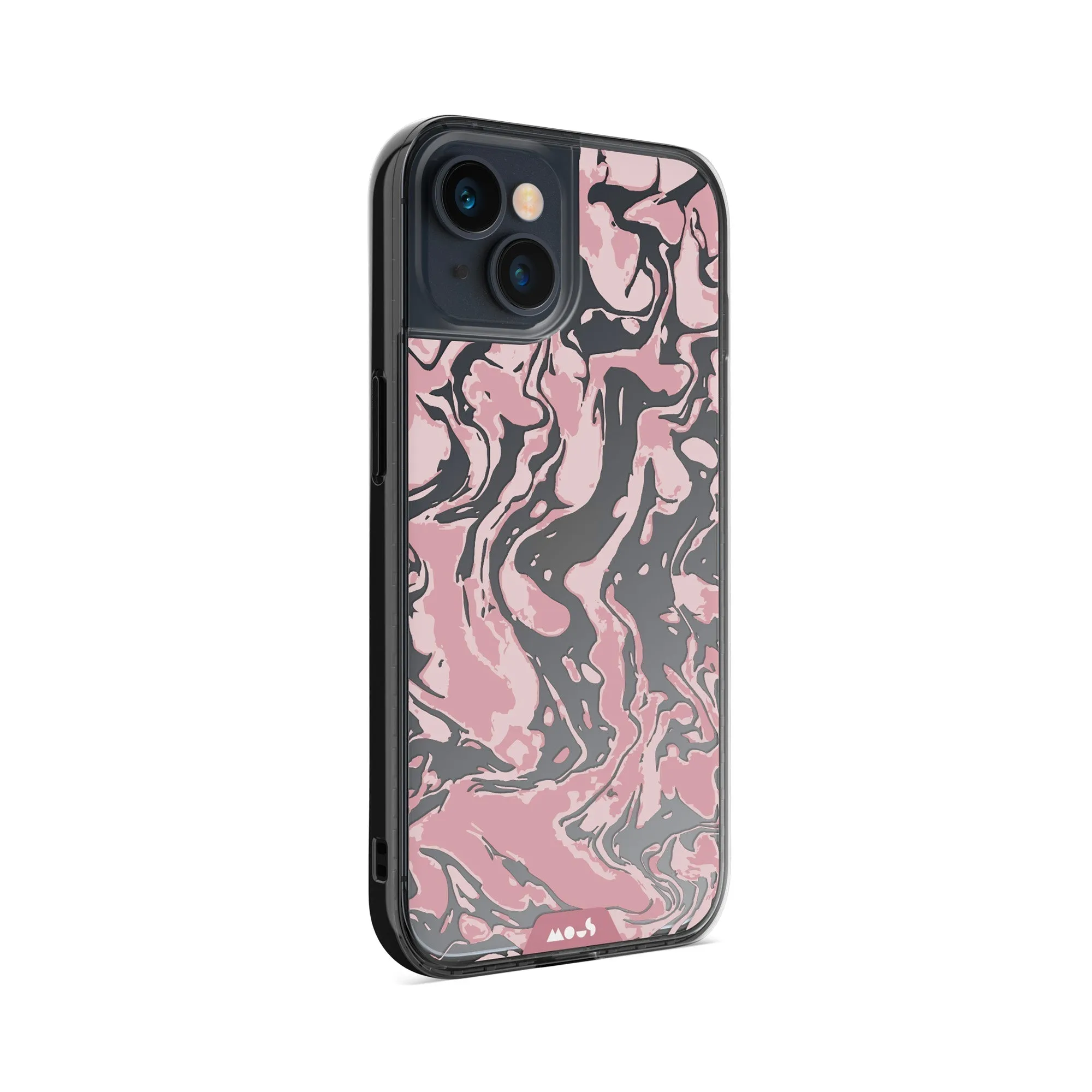 Marbled Dusky Pink Printed Phone Case - Clarity