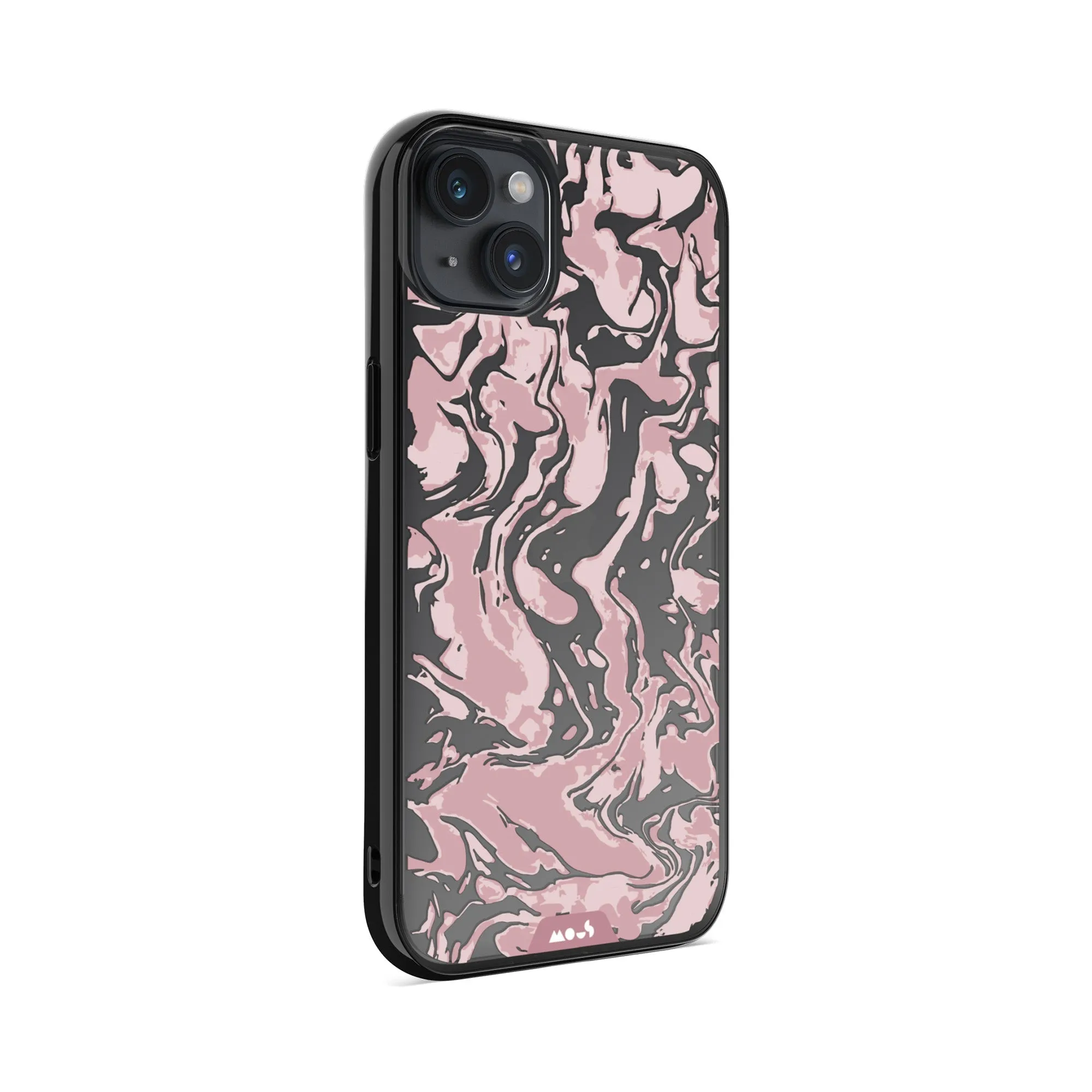 Marbled Dusky Pink Printed Phone Case - Clarity