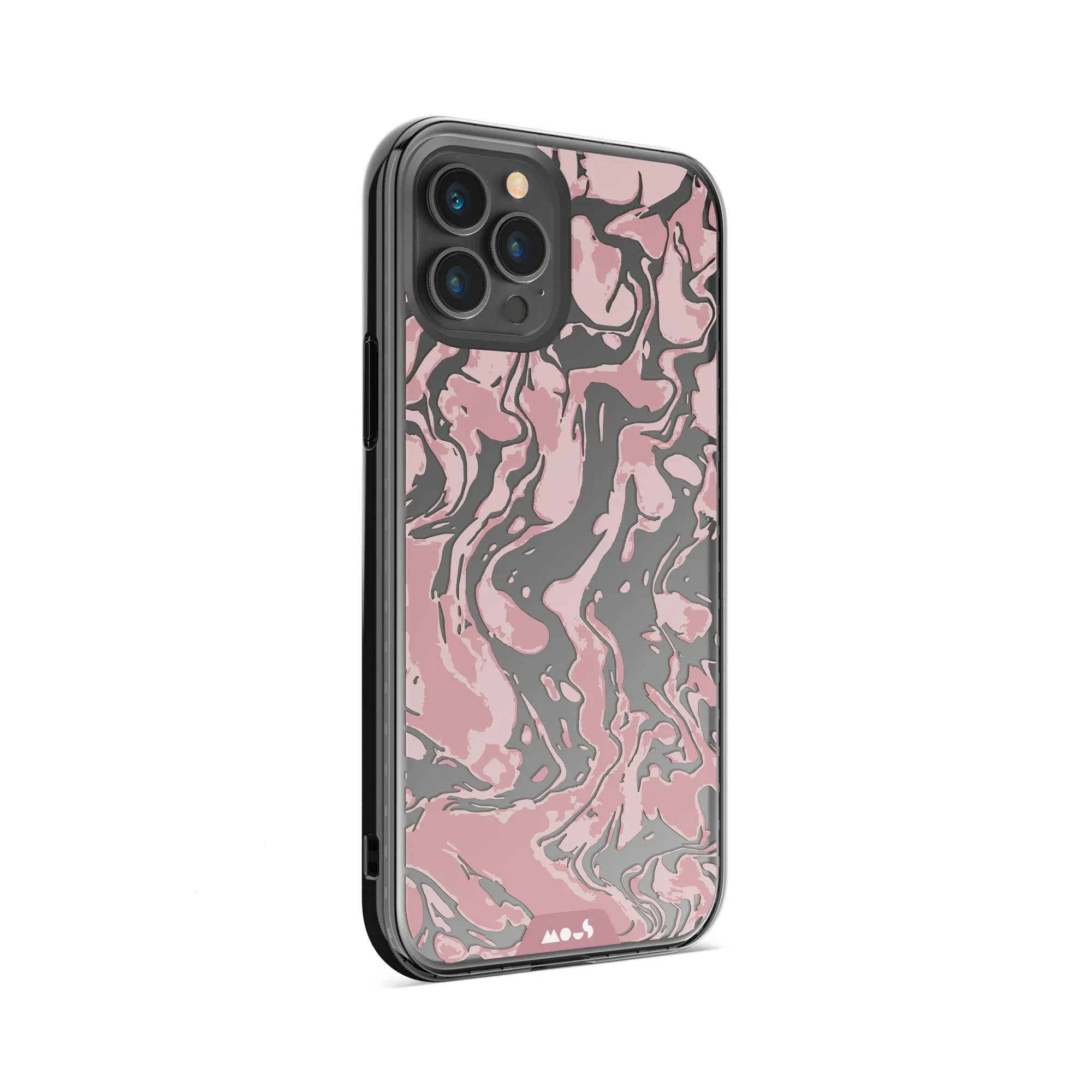 Marbled Dusky Pink Printed Phone Case - Clarity