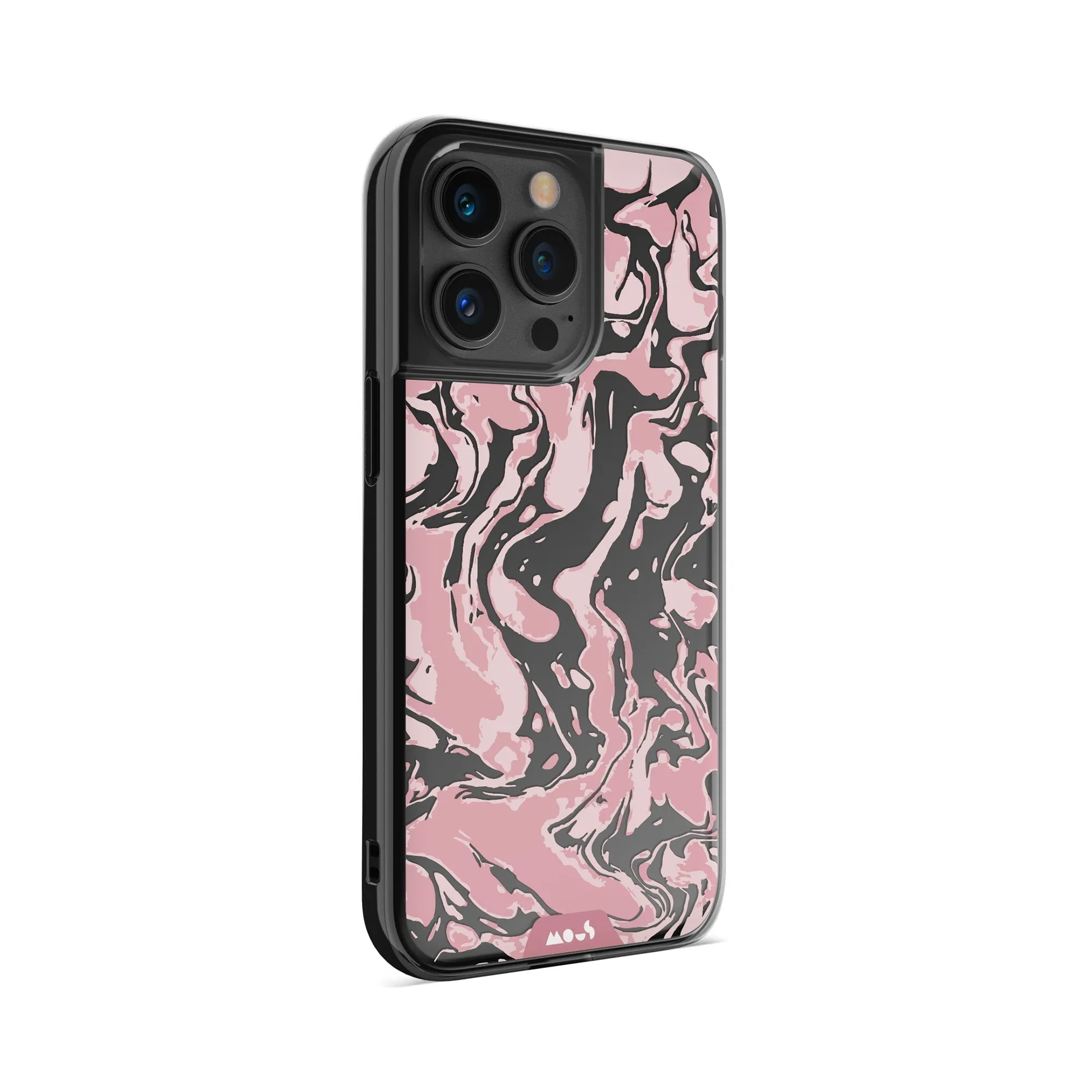 Marbled Dusky Pink Printed Phone Case - Clarity