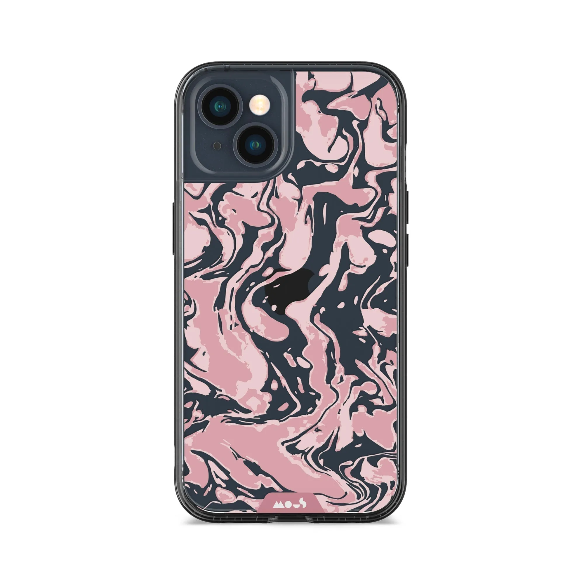 Marbled Dusky Pink Printed Phone Case - Clarity