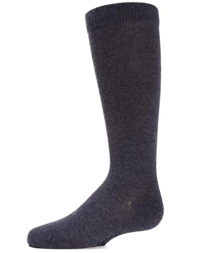 MeMoi Basic Knee High Cotton Socks Style: MK-5056