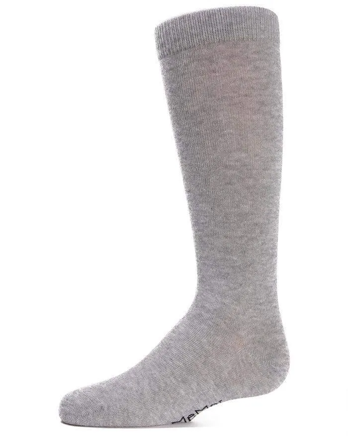 MeMoi Basic Knee High Cotton Socks Style: MK-5056