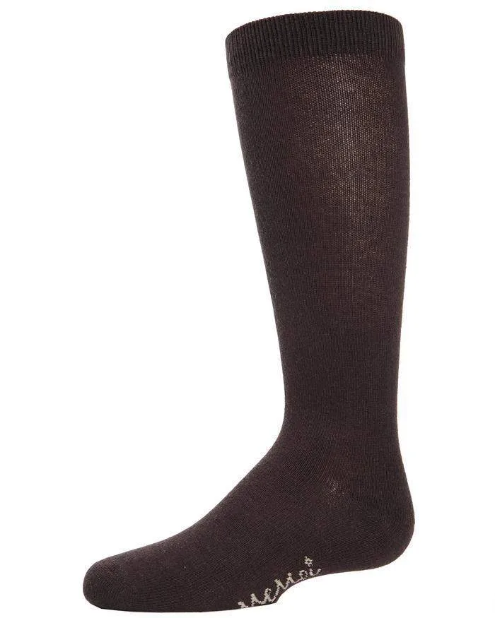 MeMoi Basic Knee High Cotton Socks Style: MK-5056