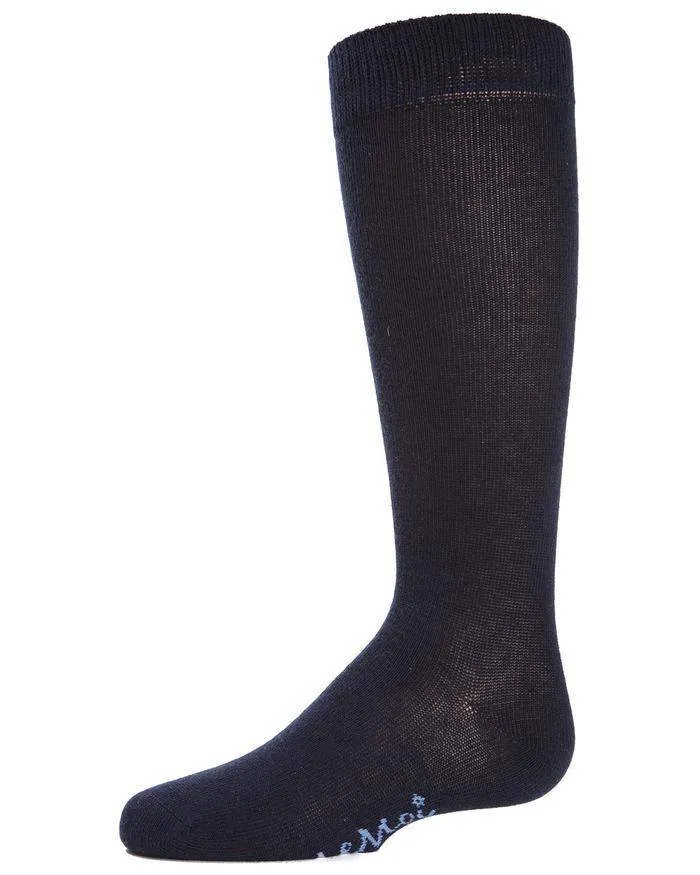 MeMoi Basic Knee High Cotton Socks Style: MK-5056