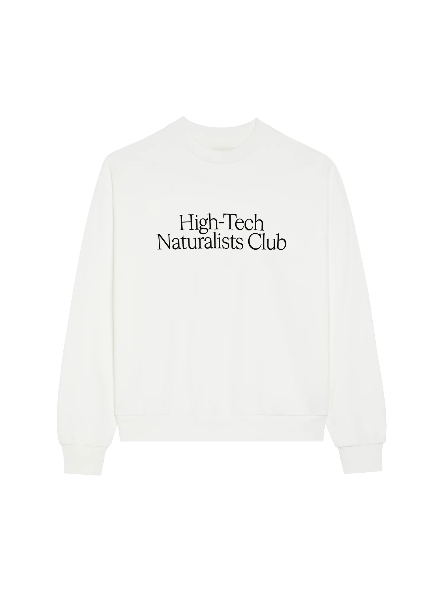 Mens Archive High-Tech Naturalists Club Sweatshirt—off-white