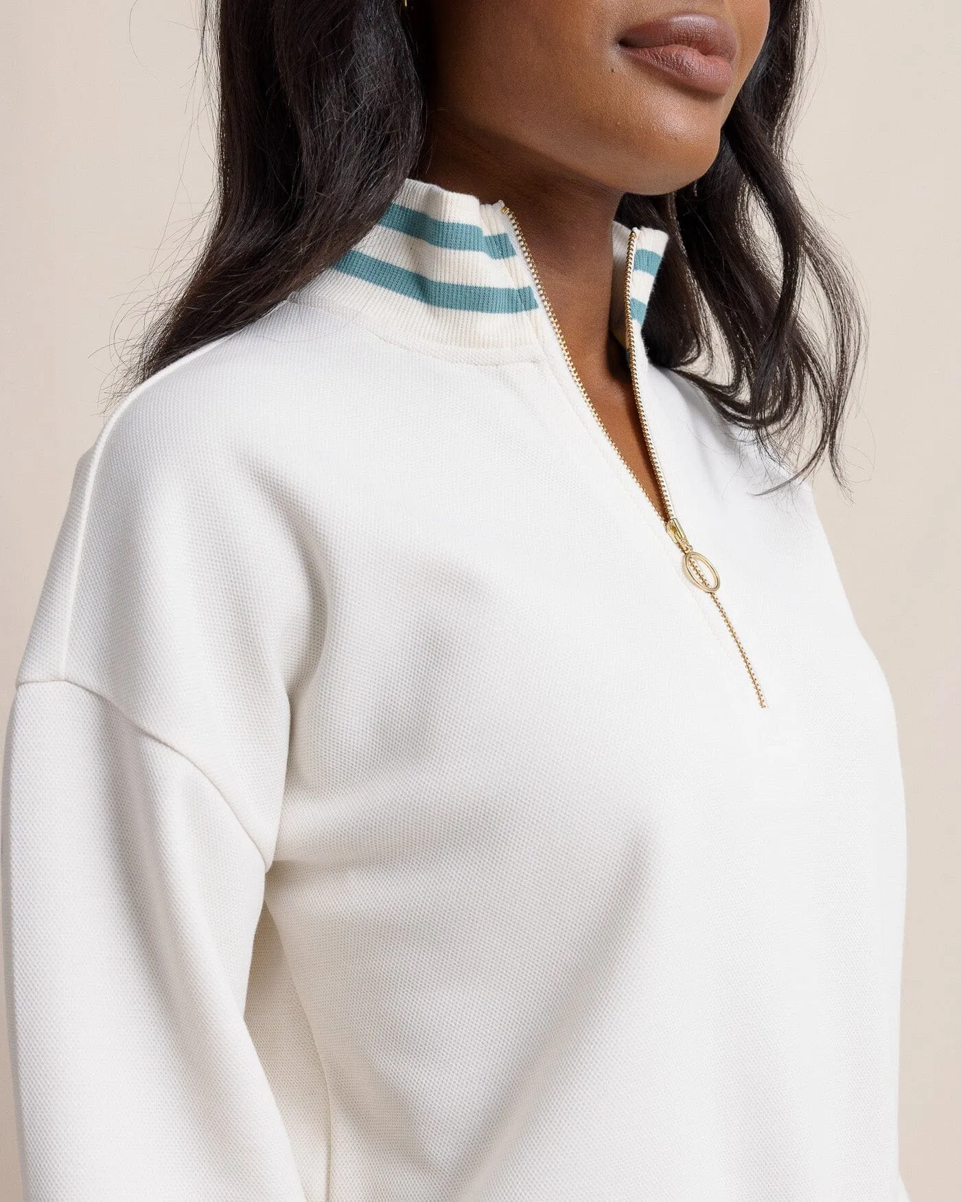 Mercy Luxe Lounge Half Zip Pullover