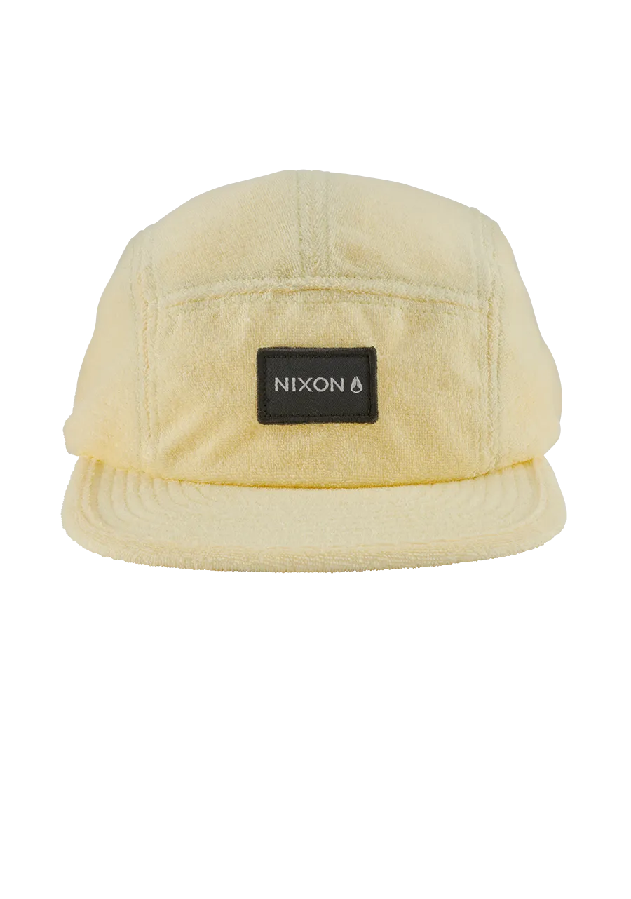 Mikey Terrycloth Strapback - Pastel Yellow