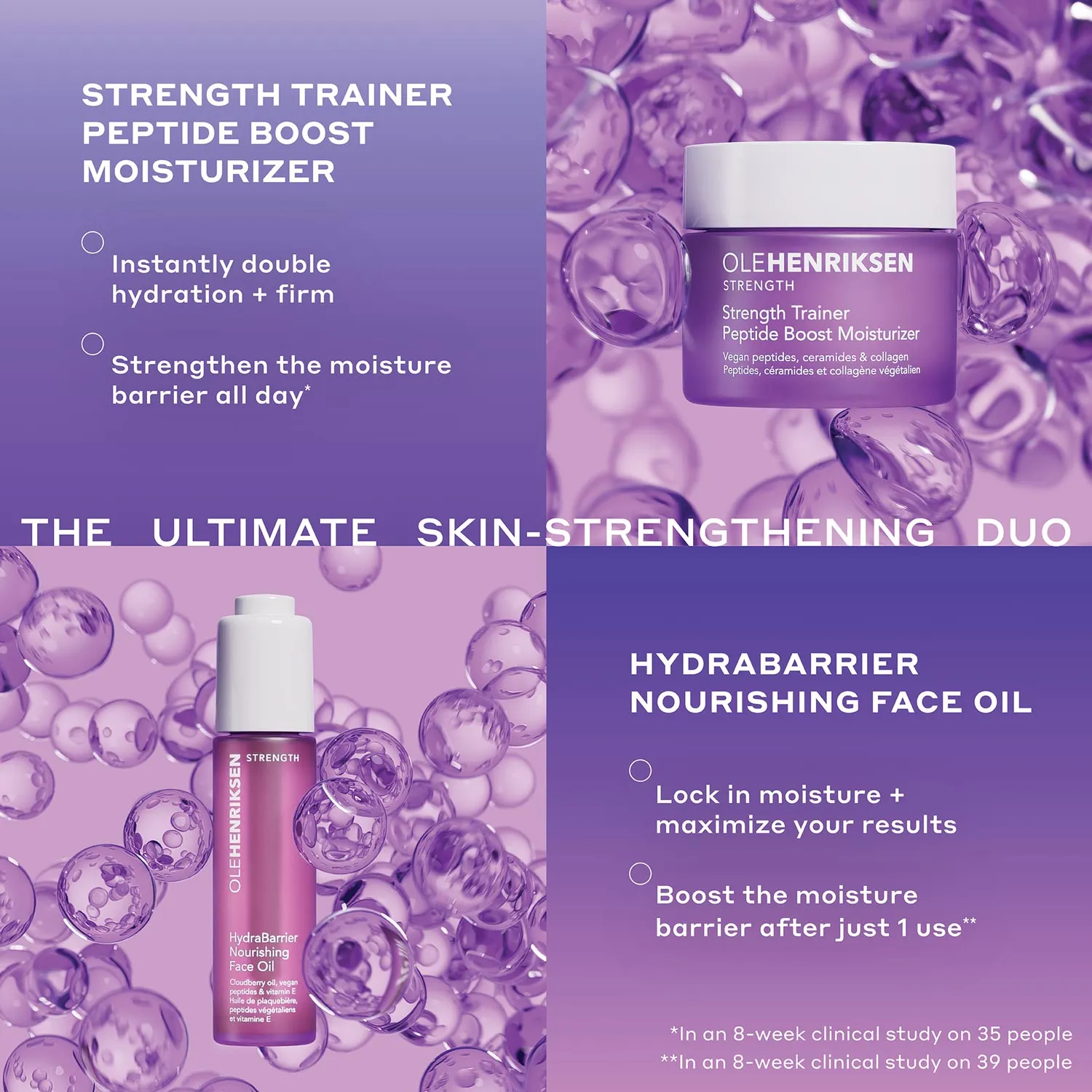 Moisture Barrier Duo Strength Trainer Moisturizer & Hydrabarrier Face Oil