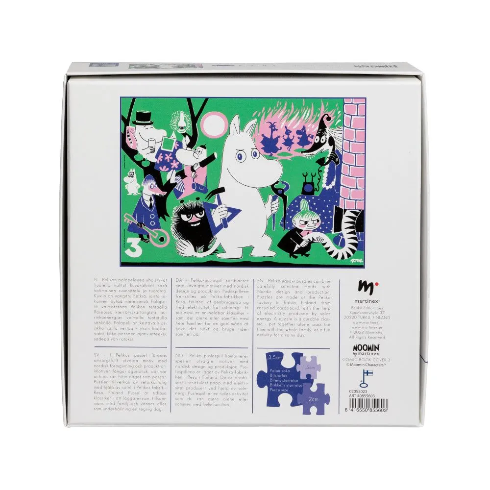 Moomin Comic Book Cover 3 Puzzle 350-pcs - Martinex