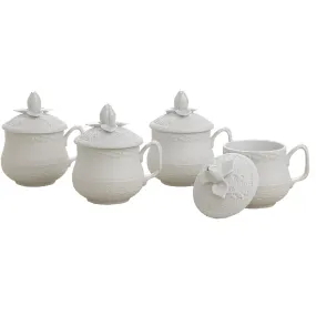 Mount Vernon Prosperity Set of 4 Pots-de-Creme