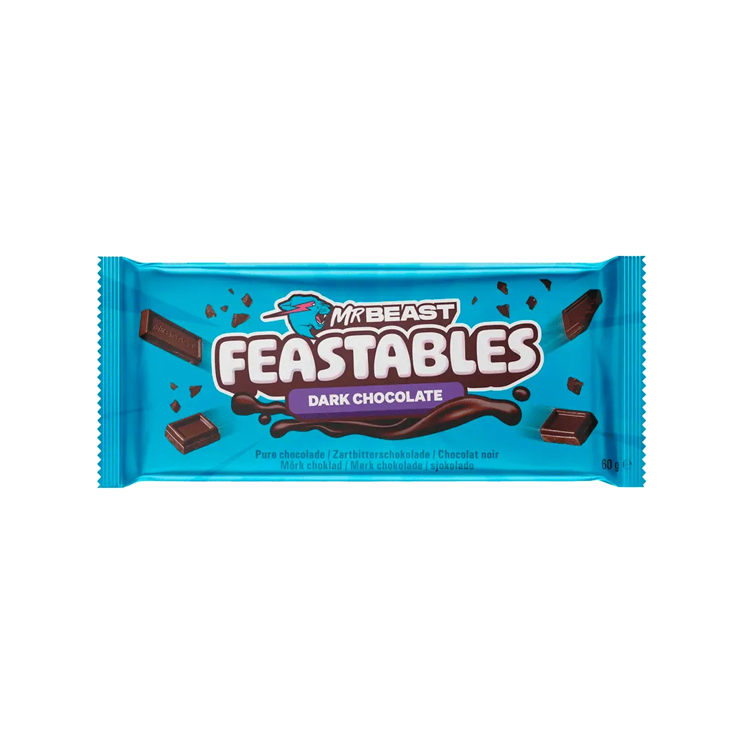 Mr. Beast Feastables MrBeast Dark Chocolate Bar (NEW)