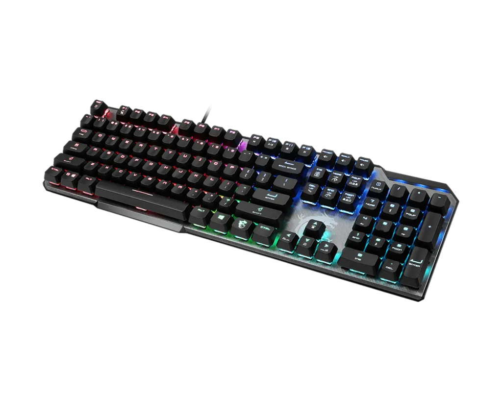 MSI Gaming Tastatur VIGOR GK50 ELITE BW DE (QWERTZ) USB