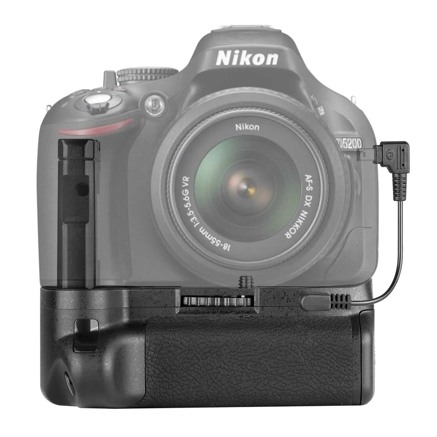 NEEWER BG-2G Battery Grip for Nikon D5100/D5200