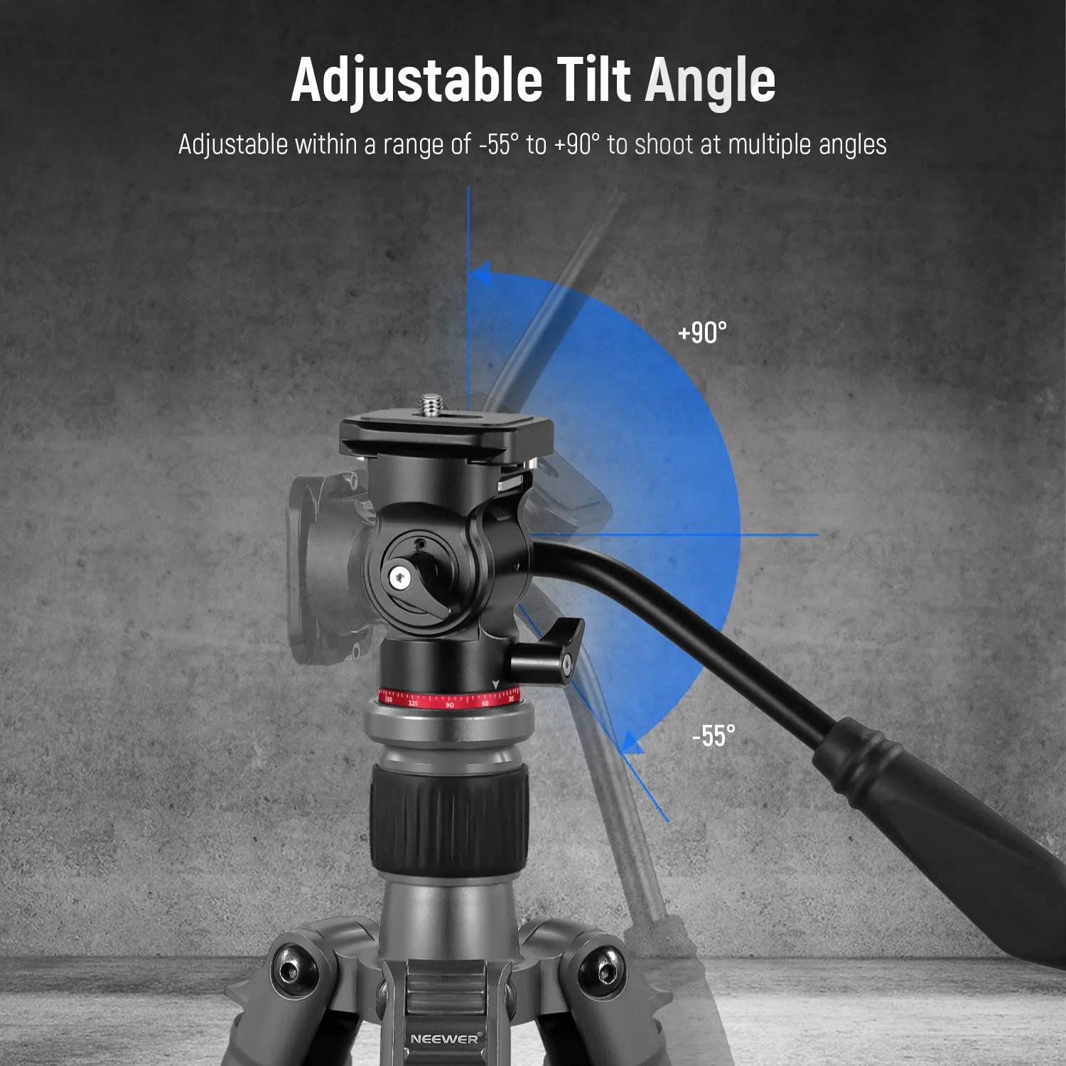 NEEWER GM24 Tripod Fluid Head