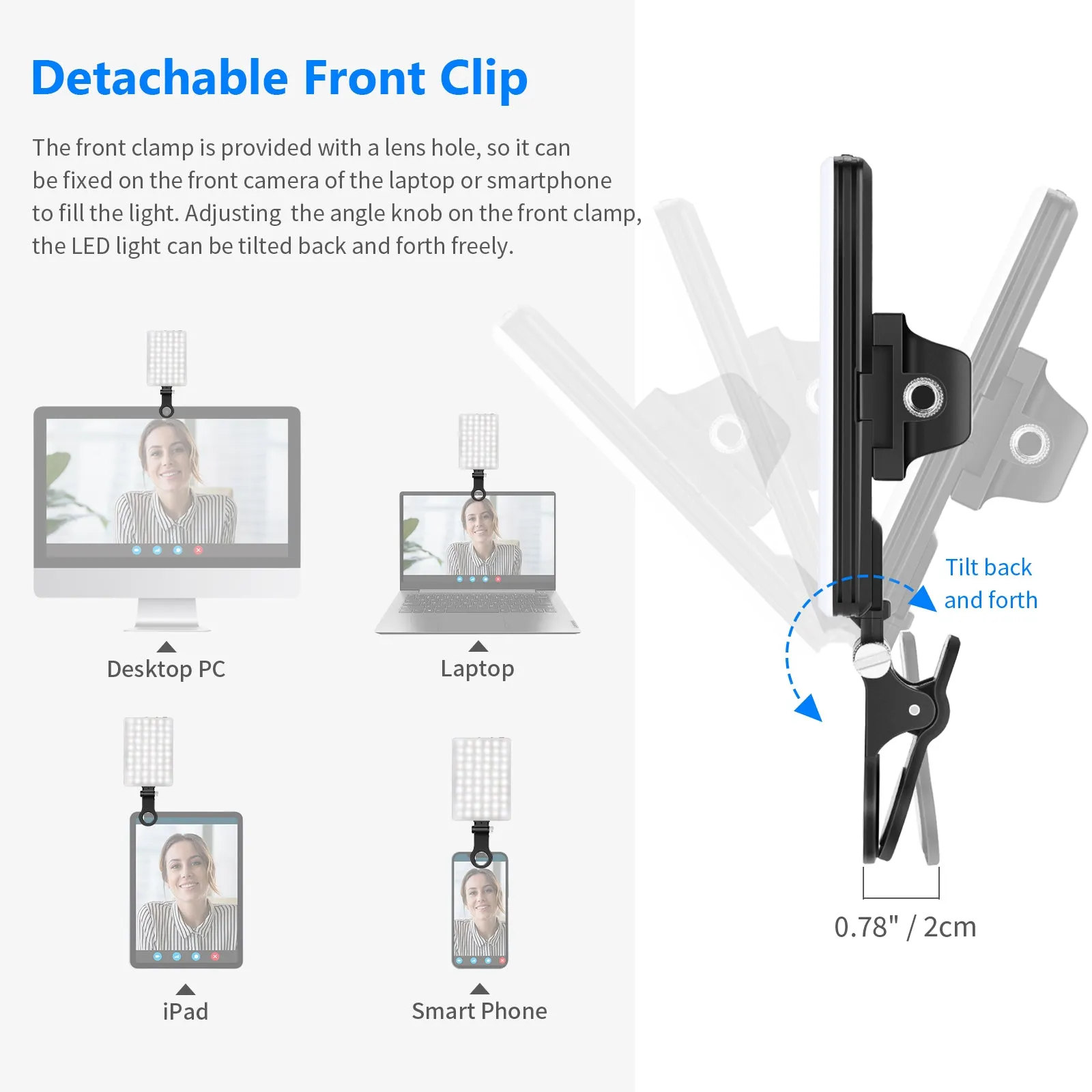 NEEWER NL-60AI LED Video Conference Light