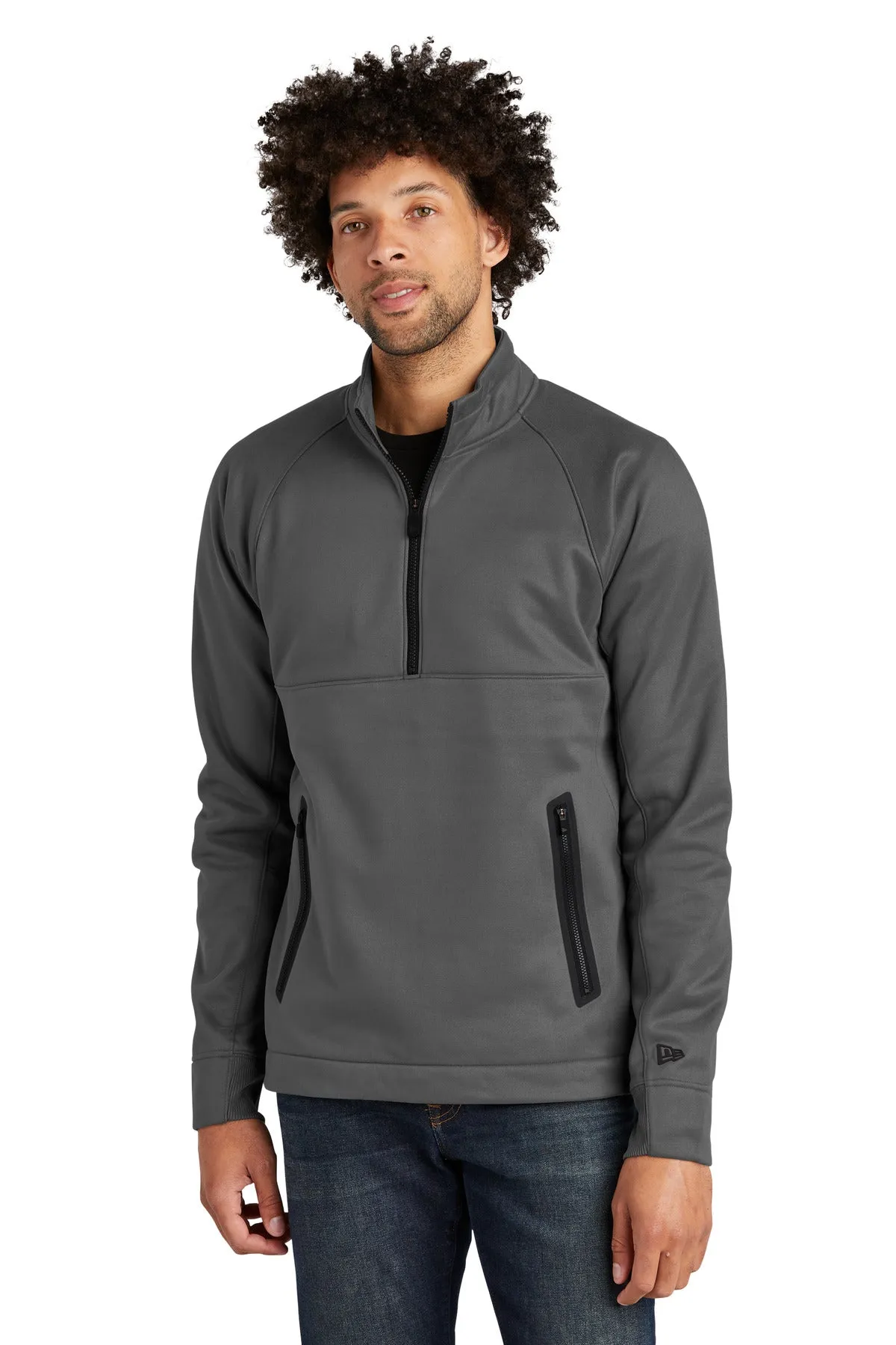 New Era Venue Fleece 1/4-Zip Pullover. NEA523