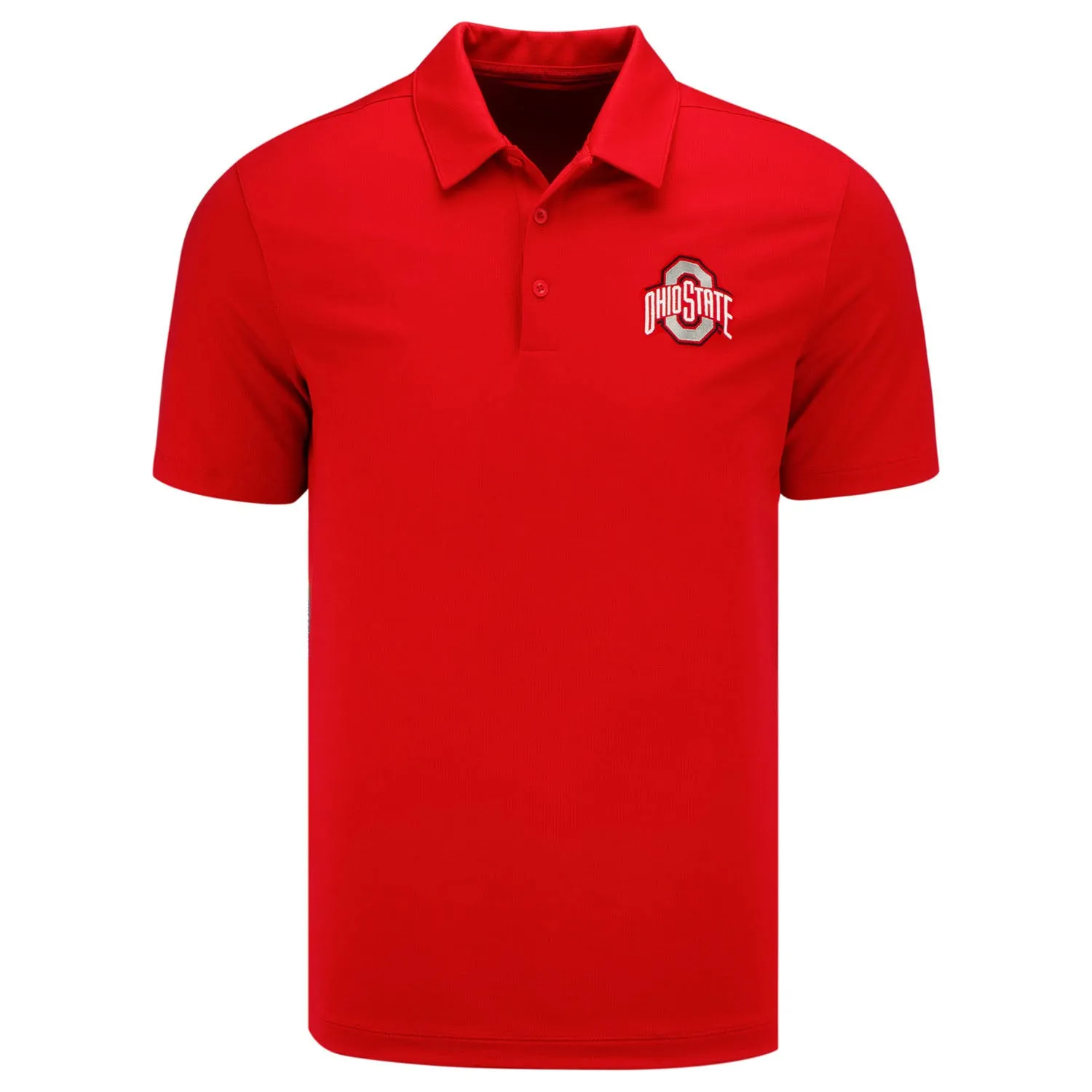 Ohio State Buckeyes Dade Athletic Mark Scarlet Polo