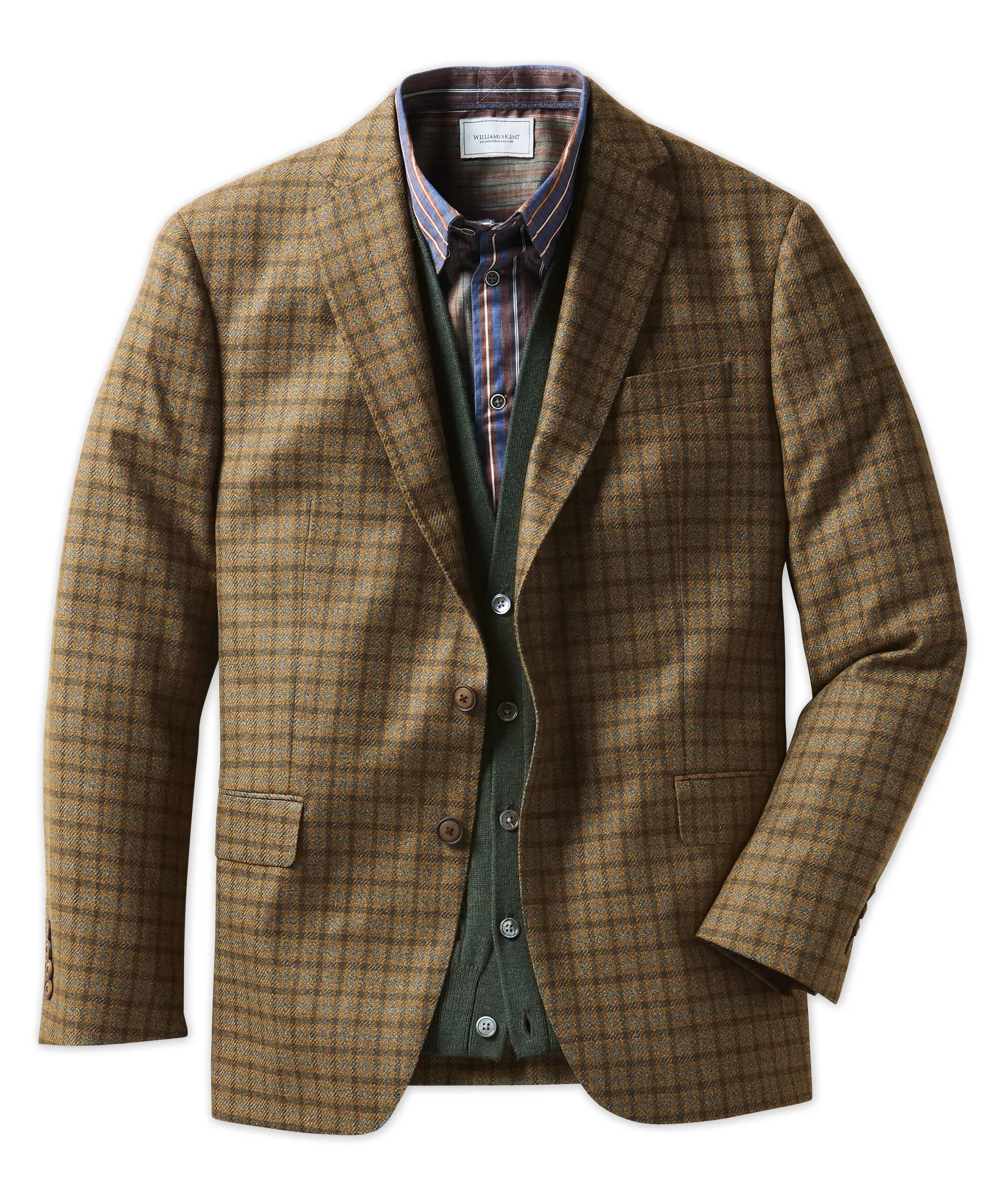 Olive Check Sport Coat