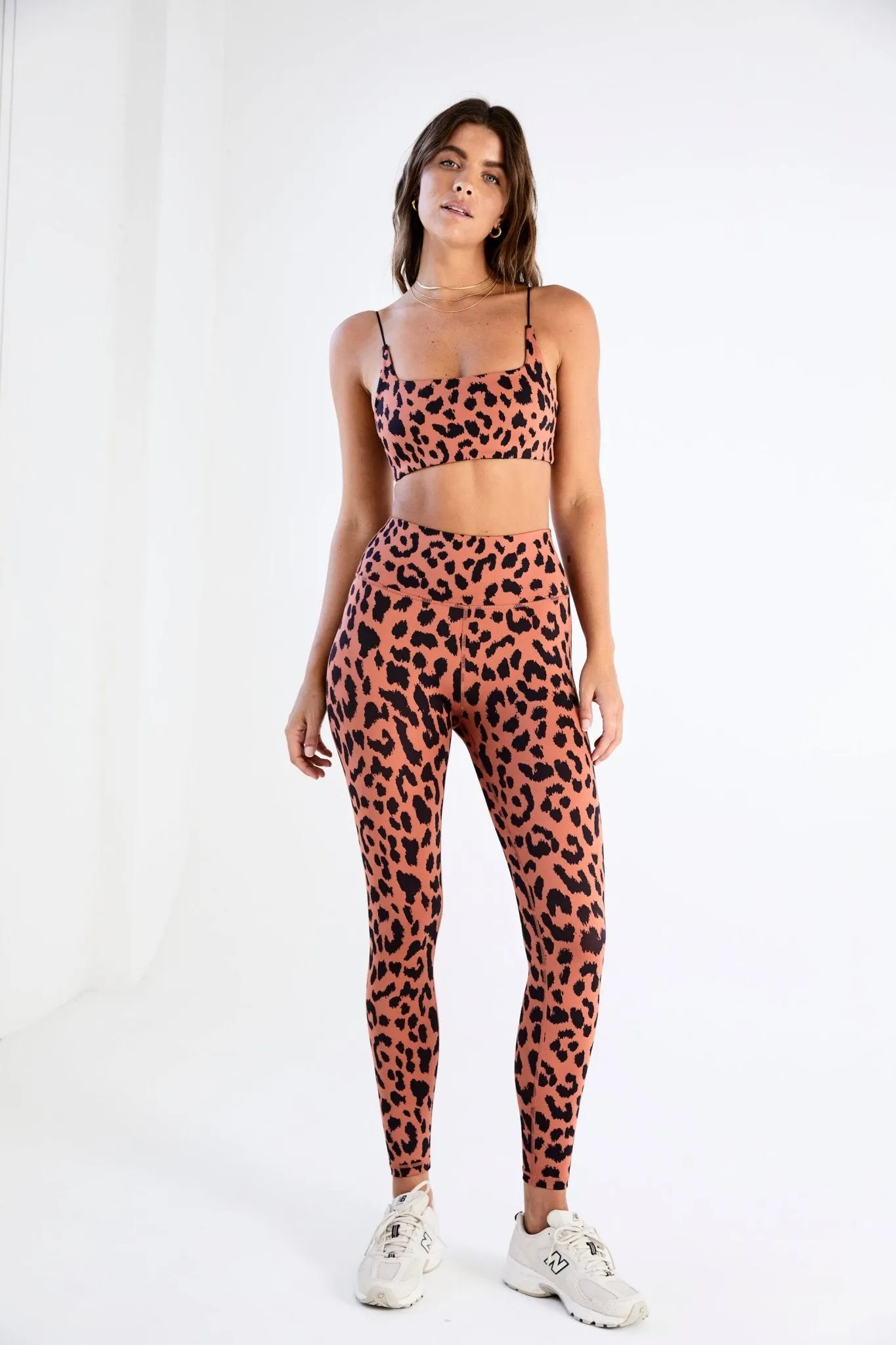 Oversized Cheetah 7/8 Legging (Amber)