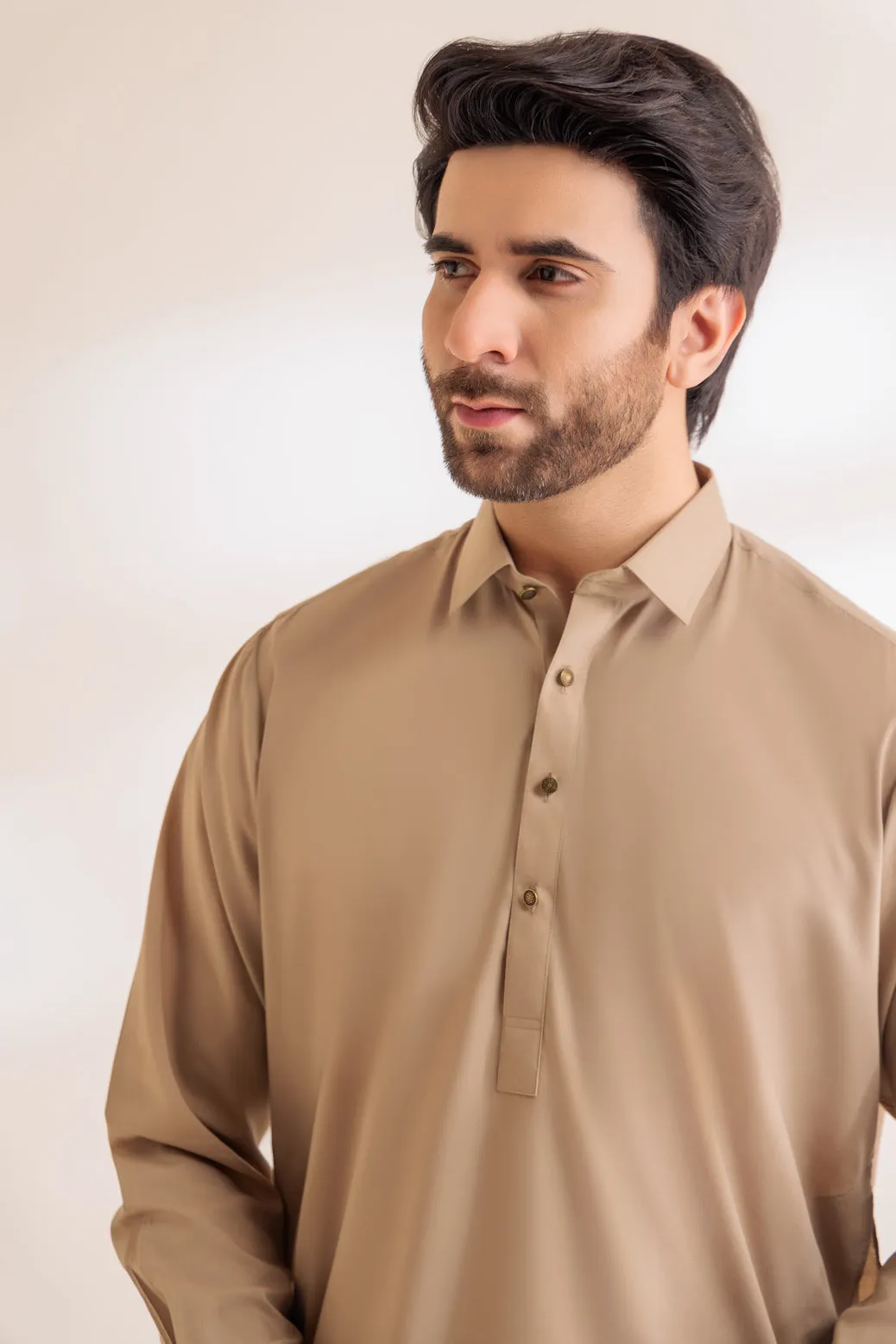 OYESTER-BLENDED-KURTA SHALWAR - (KSRS24-010) BIN 52 M4