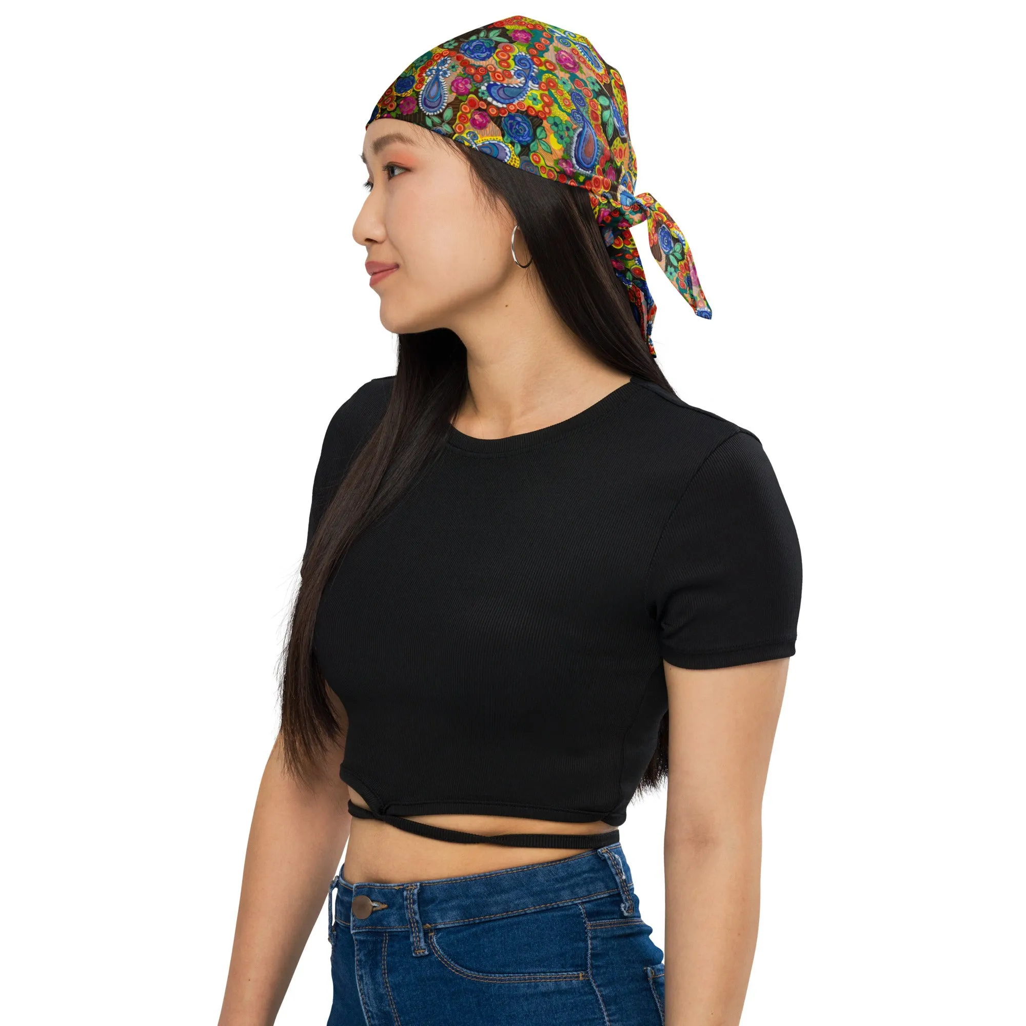 Paisley Bubble Brigade All-over print bandana