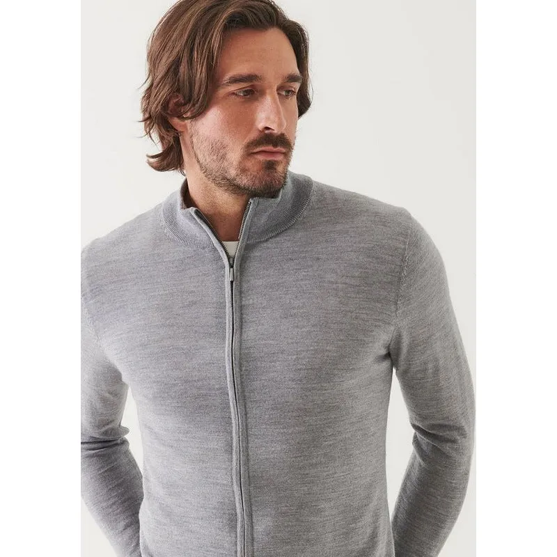 Patrick Assaraf | Extra-Fine Merino Full Zip (2 Colors)