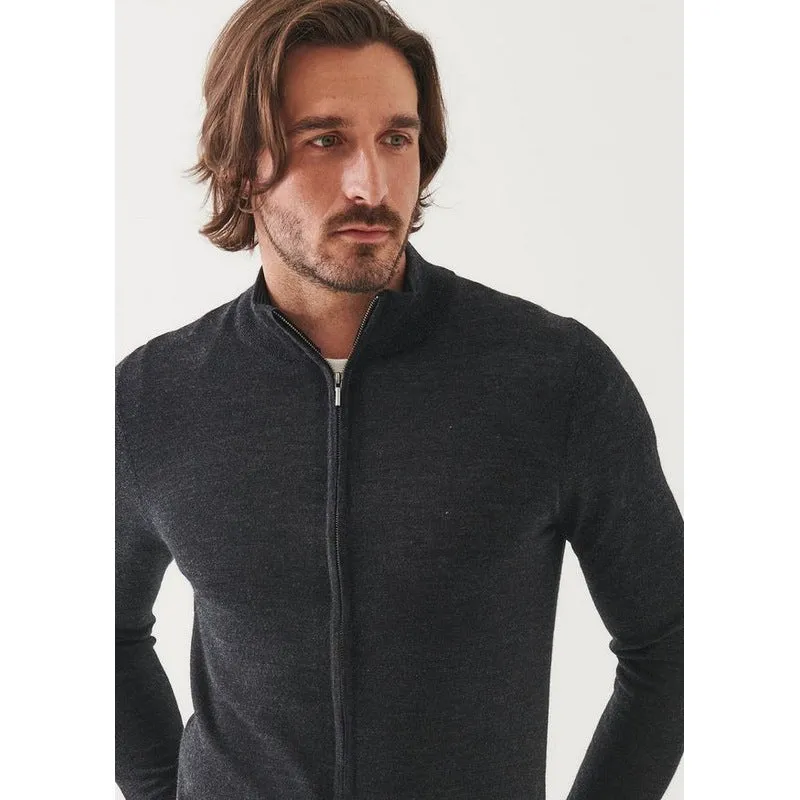 Patrick Assaraf | Extra-Fine Merino Full Zip (2 Colors)