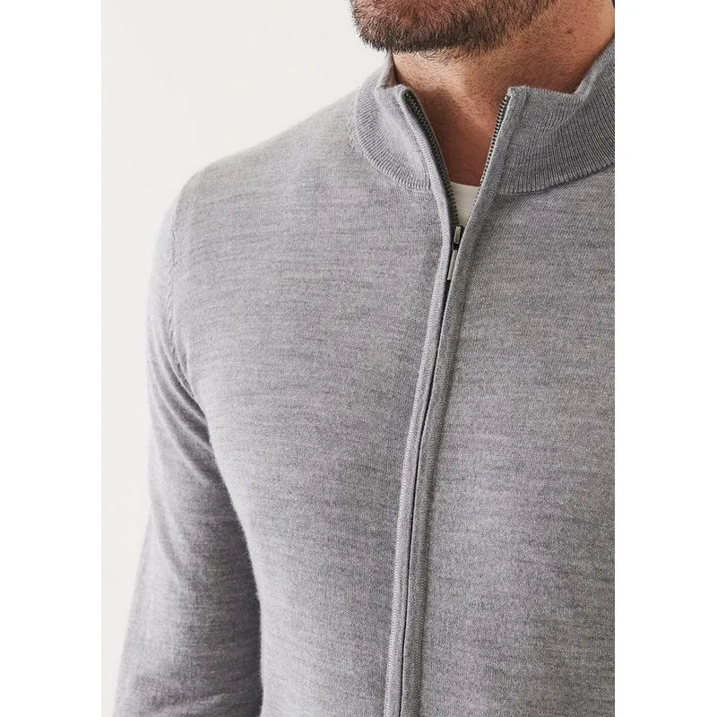 Patrick Assaraf | Extra-Fine Merino Full Zip (2 Colors)