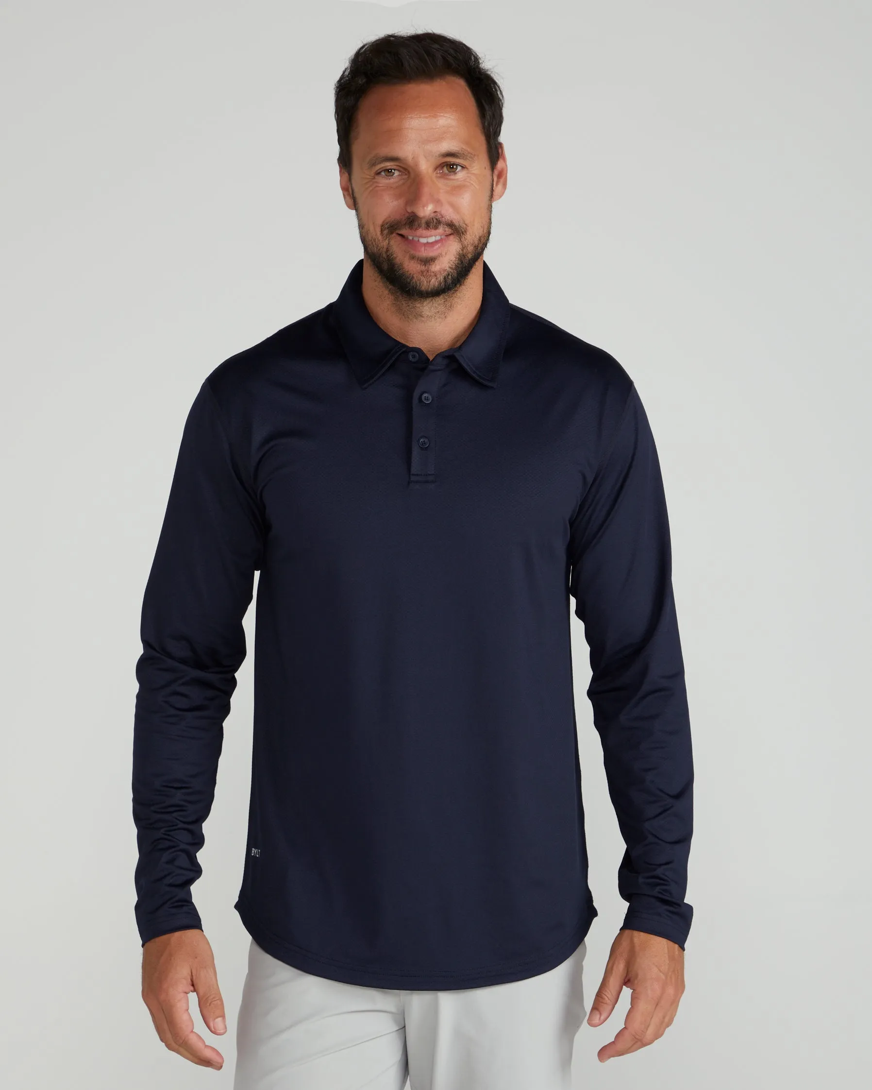 Performance  Long Sleeve Polo