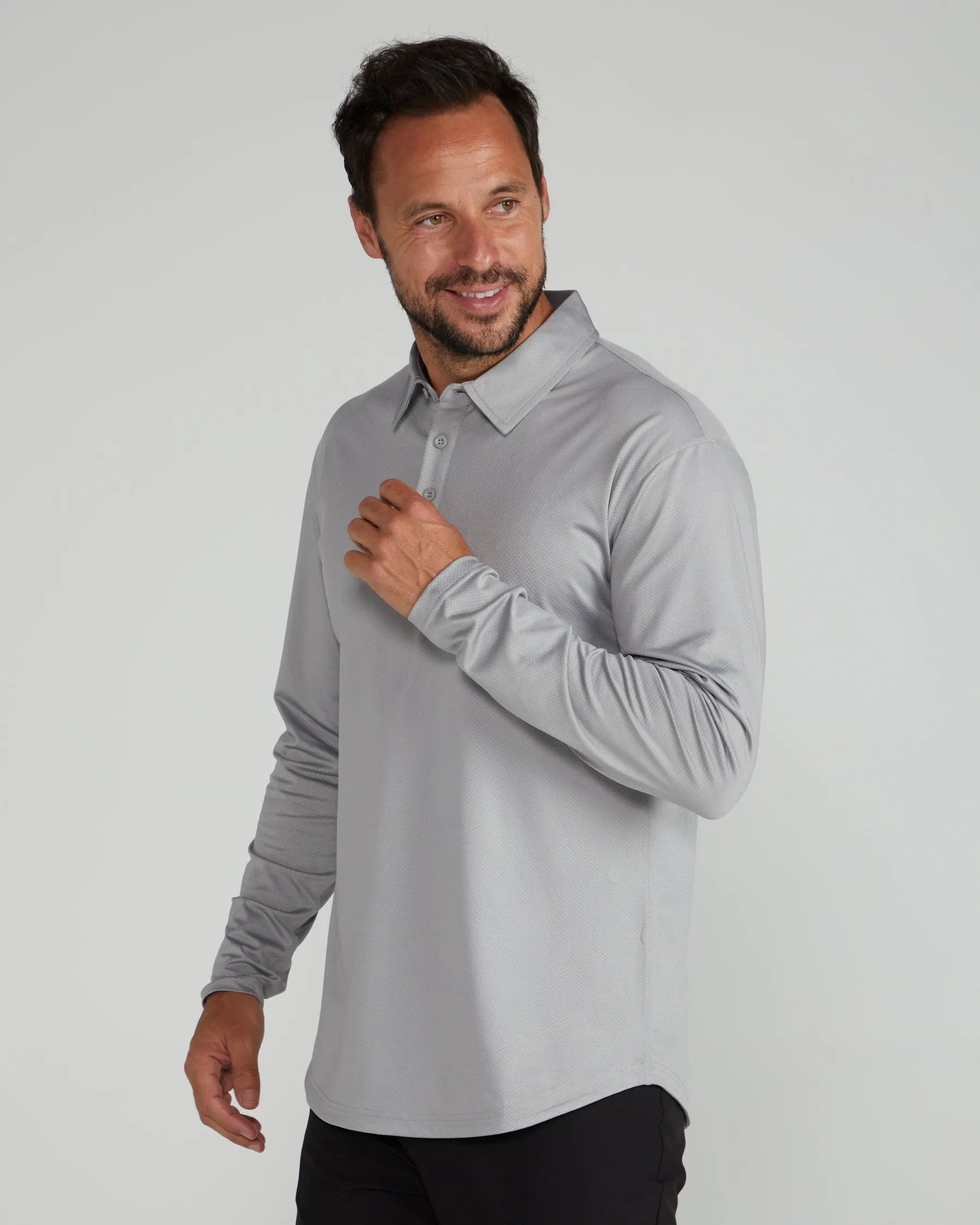 Performance  Long Sleeve Polo