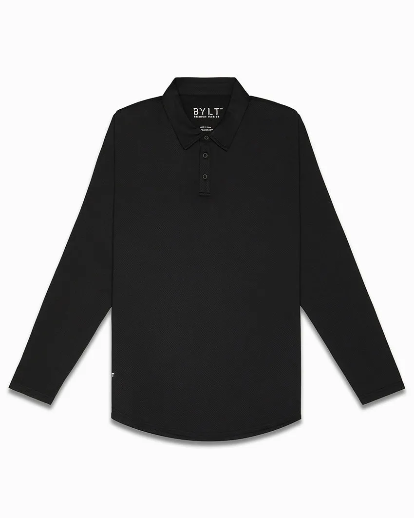 Performance  Long Sleeve Polo