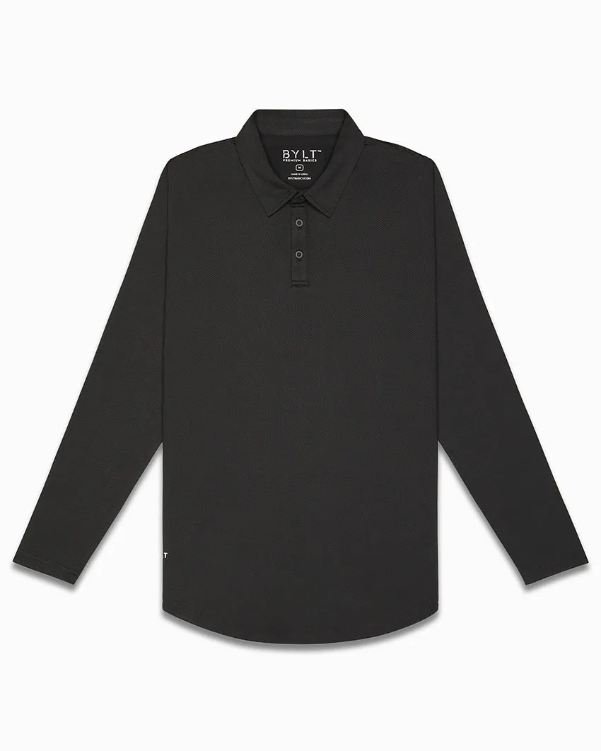 Performance  Long Sleeve Polo