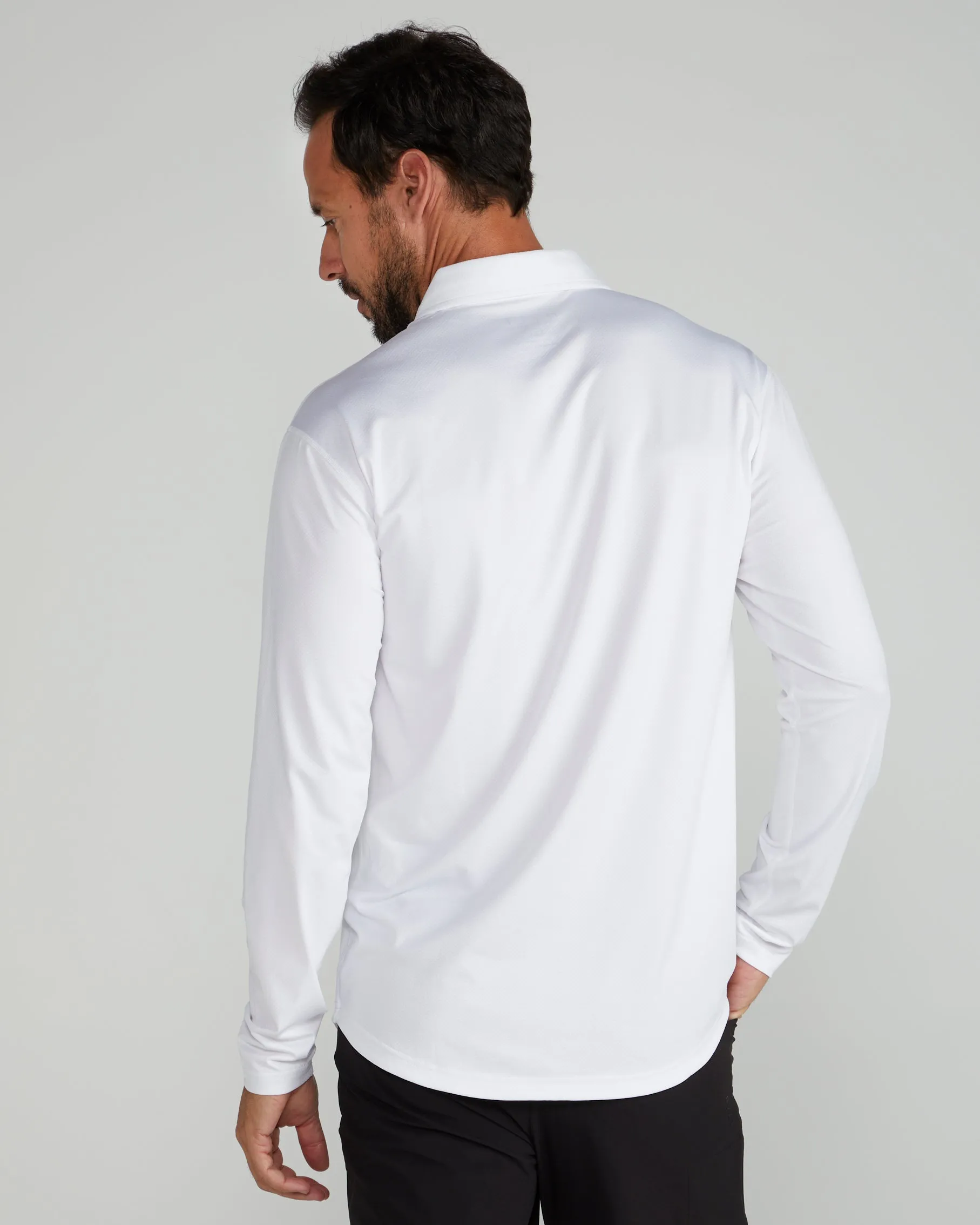 Performance  Long Sleeve Polo