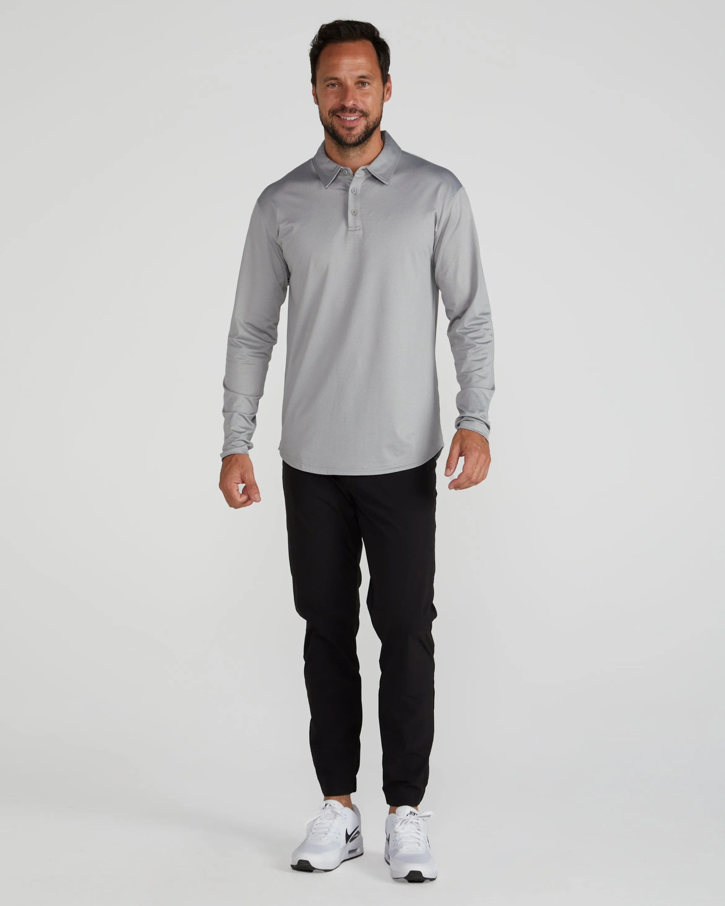 Performance  Long Sleeve Polo