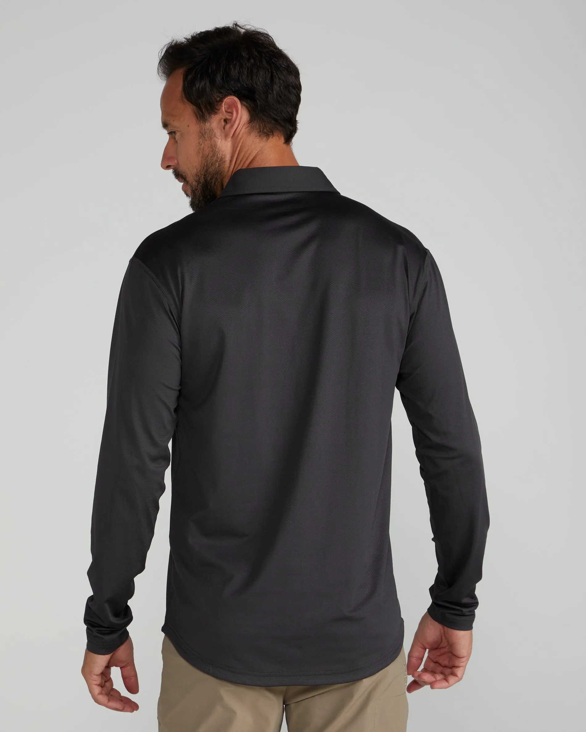 Performance  Long Sleeve Polo