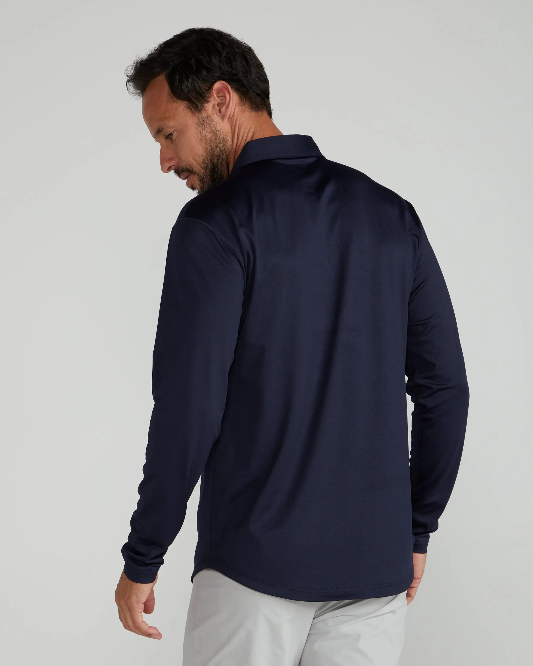 Performance  Long Sleeve Polo