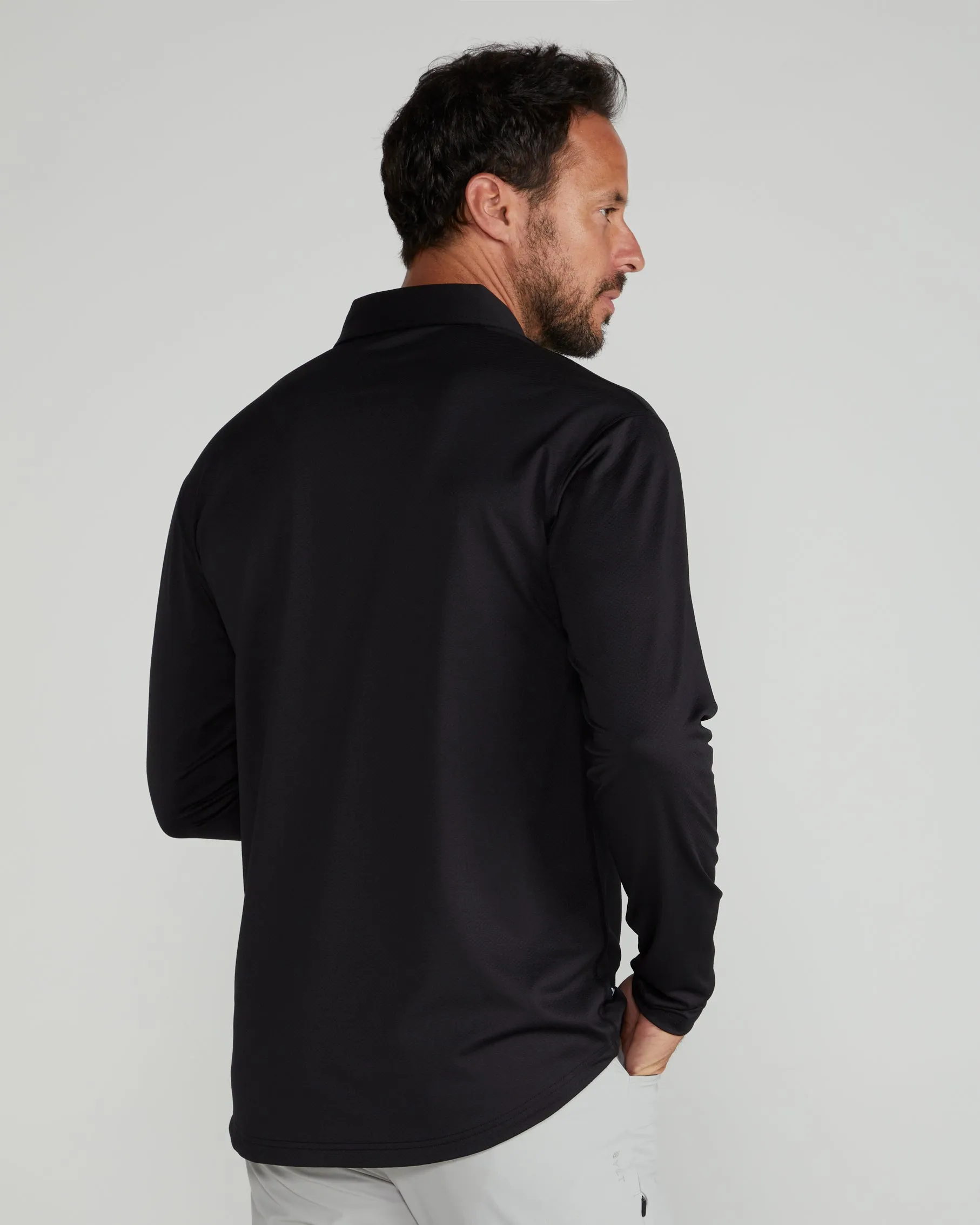 Performance  Long Sleeve Polo