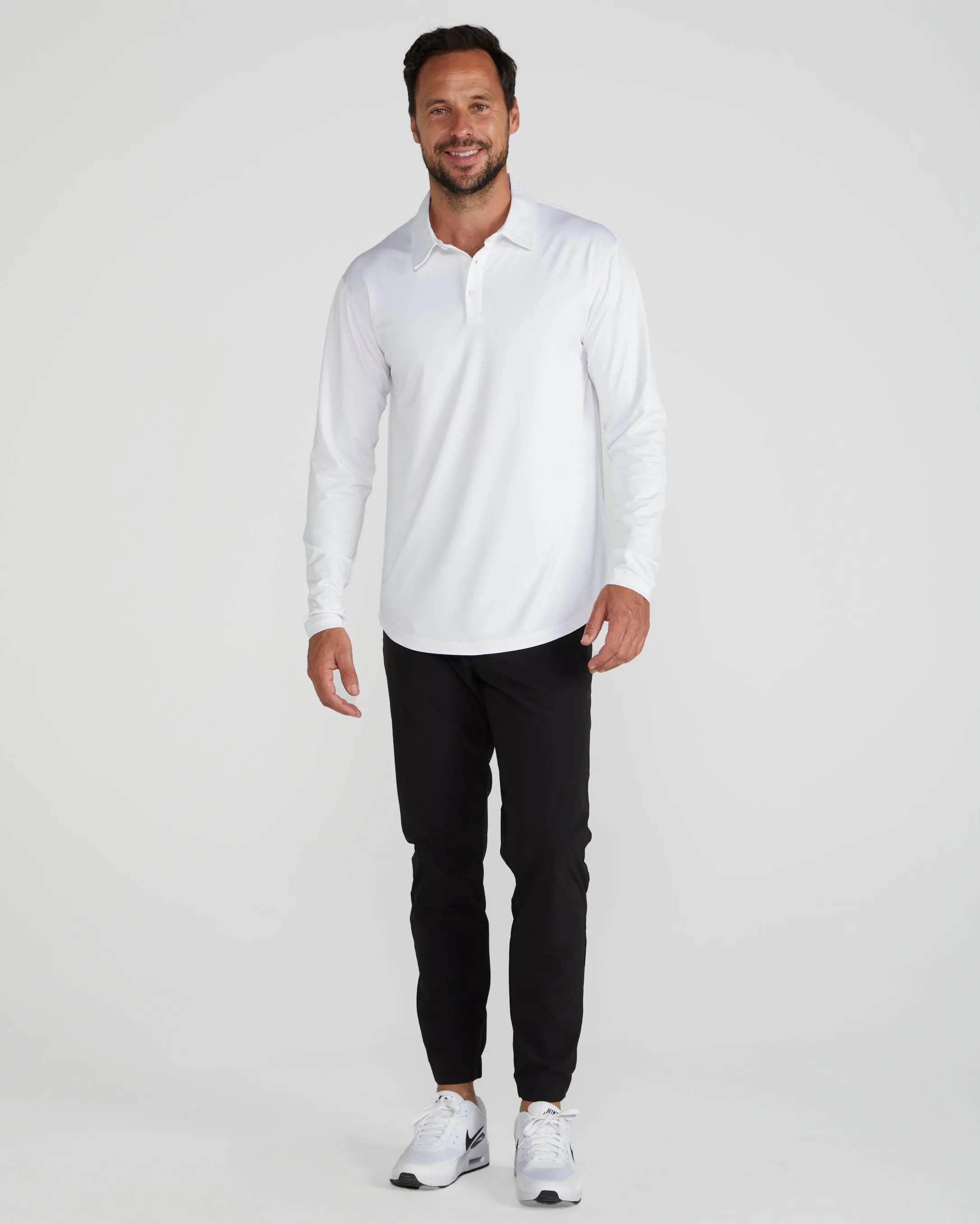 Performance  Long Sleeve Polo