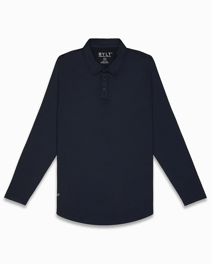 Performance  Long Sleeve Polo